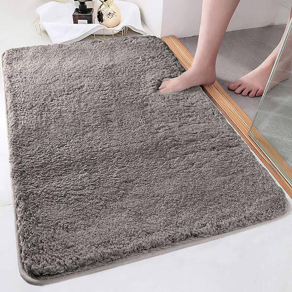 Bathmat 2500 GSM Microfiber Anti Skid Slip Water Absorbent Machine Washable and Quick Dry Vages Mats for Bathroom, Kitchen, Entrance