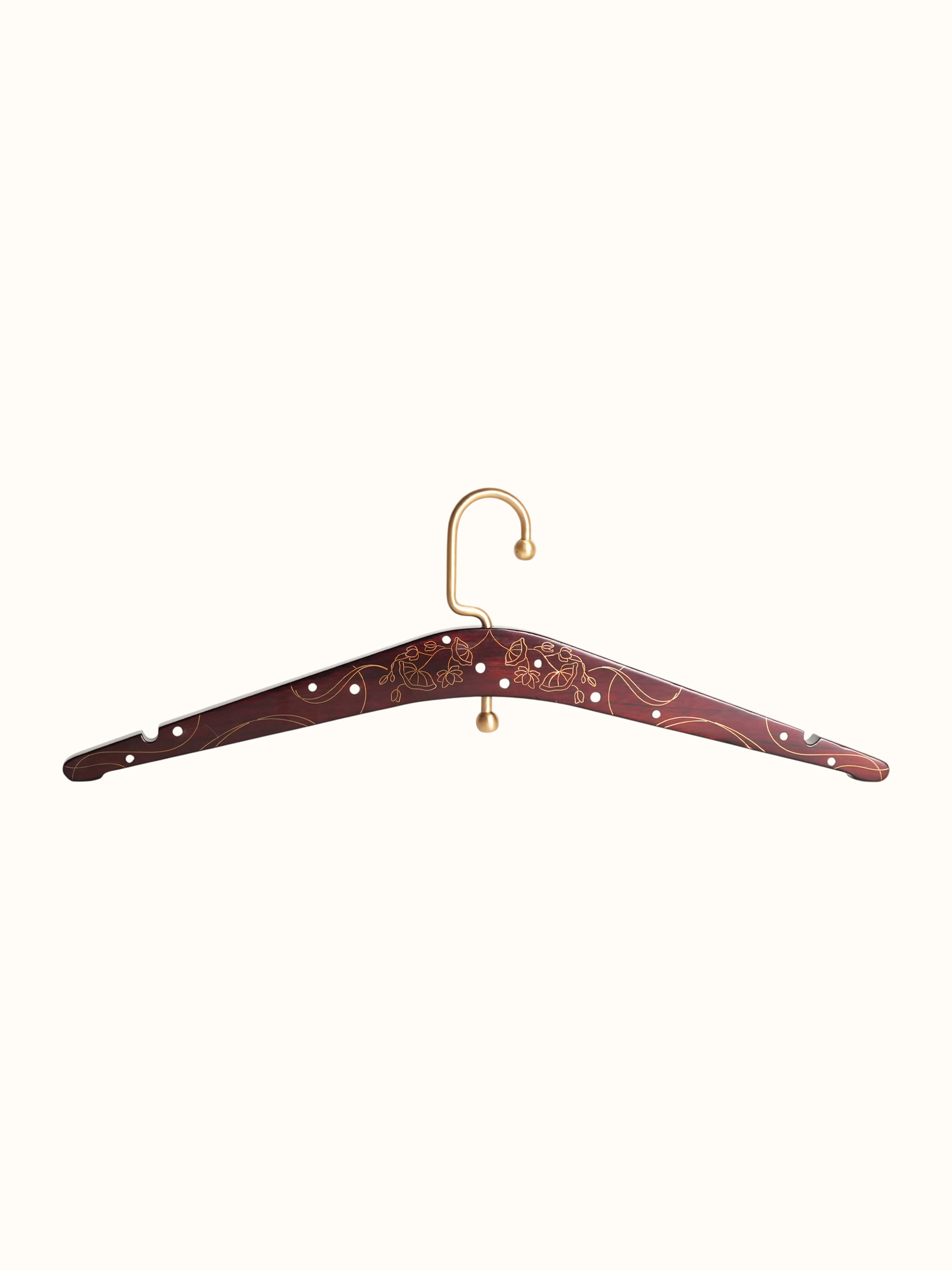 Kamal Tarkashi Teak Wood Hanger