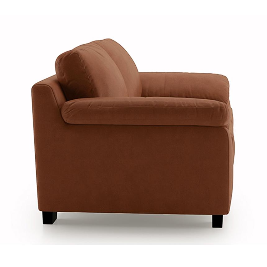 Esquel 2 Seater Leatherette Sofa in Tan Colour