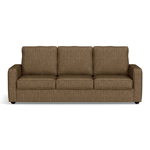Apollo Compact Sofa Set (Colour : Dune, Cushion : Hard, Back Type : High Back, Seater : 3+1+1)