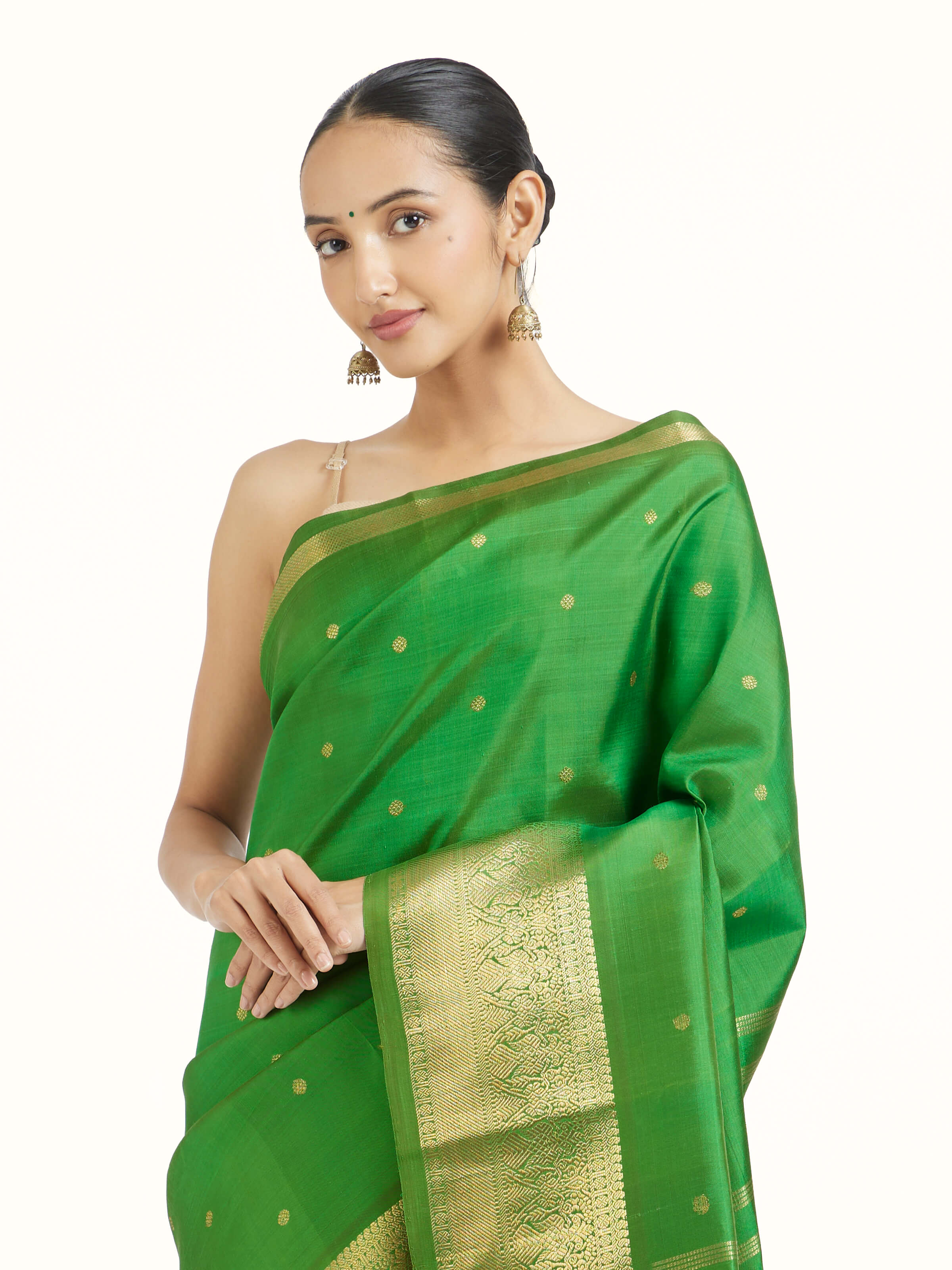 Green Silk Kancheepuram Saree