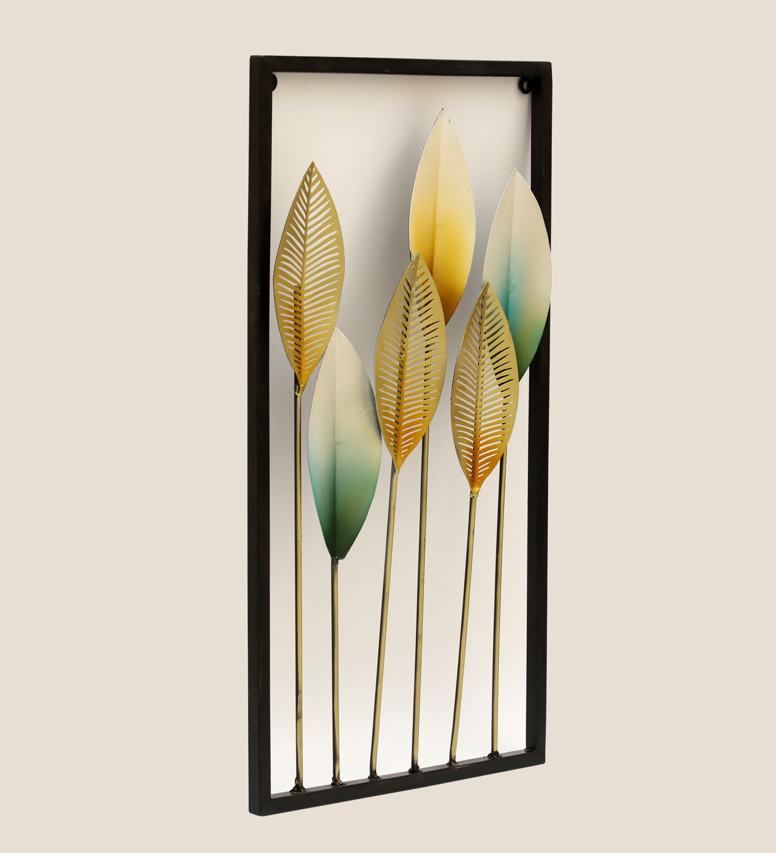 W-Opal Abstract Metal Wall Decor in Multicolor Set of 1