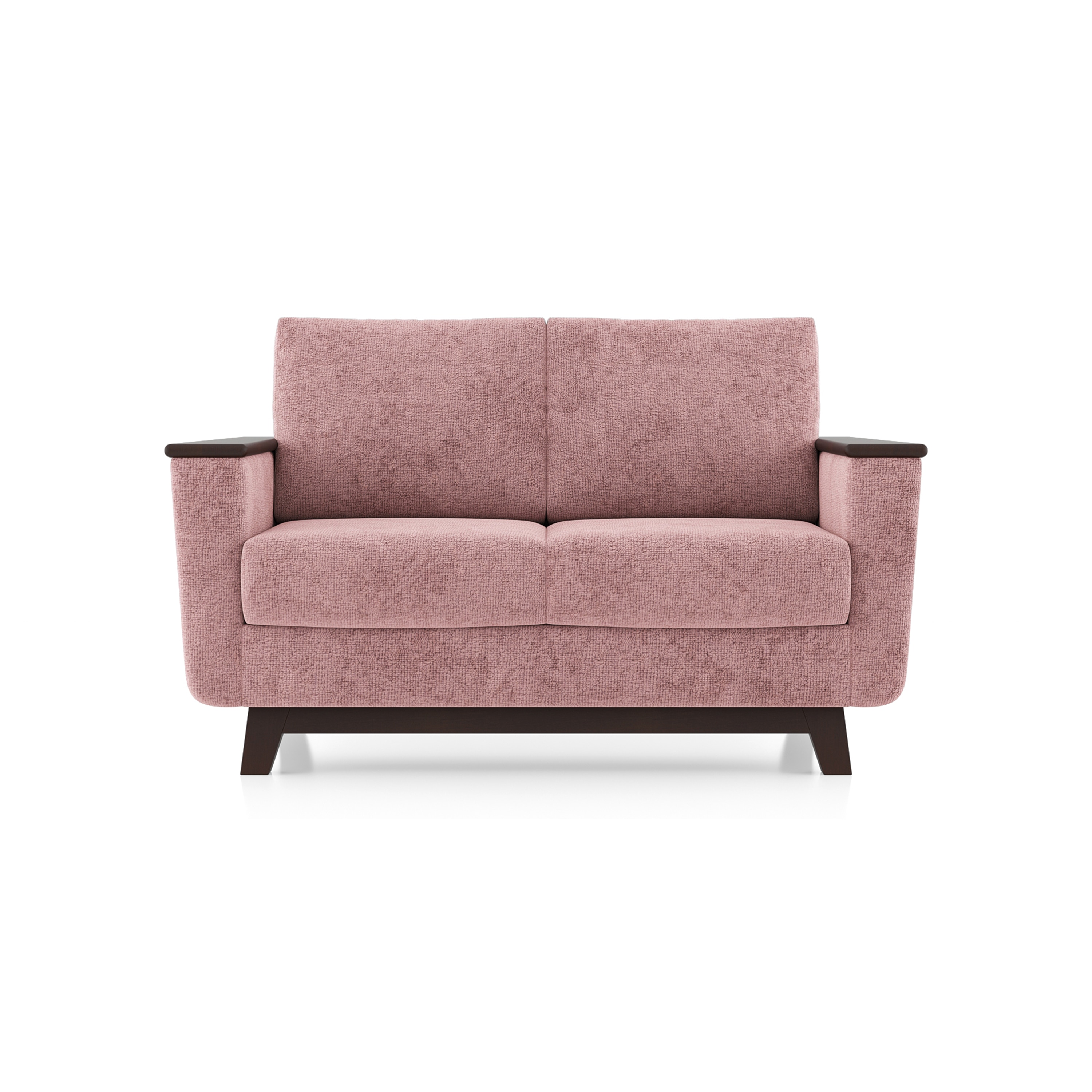 Corby Essential 2 Seater Fabric Sofa In Desert Rose - Urban Ladder