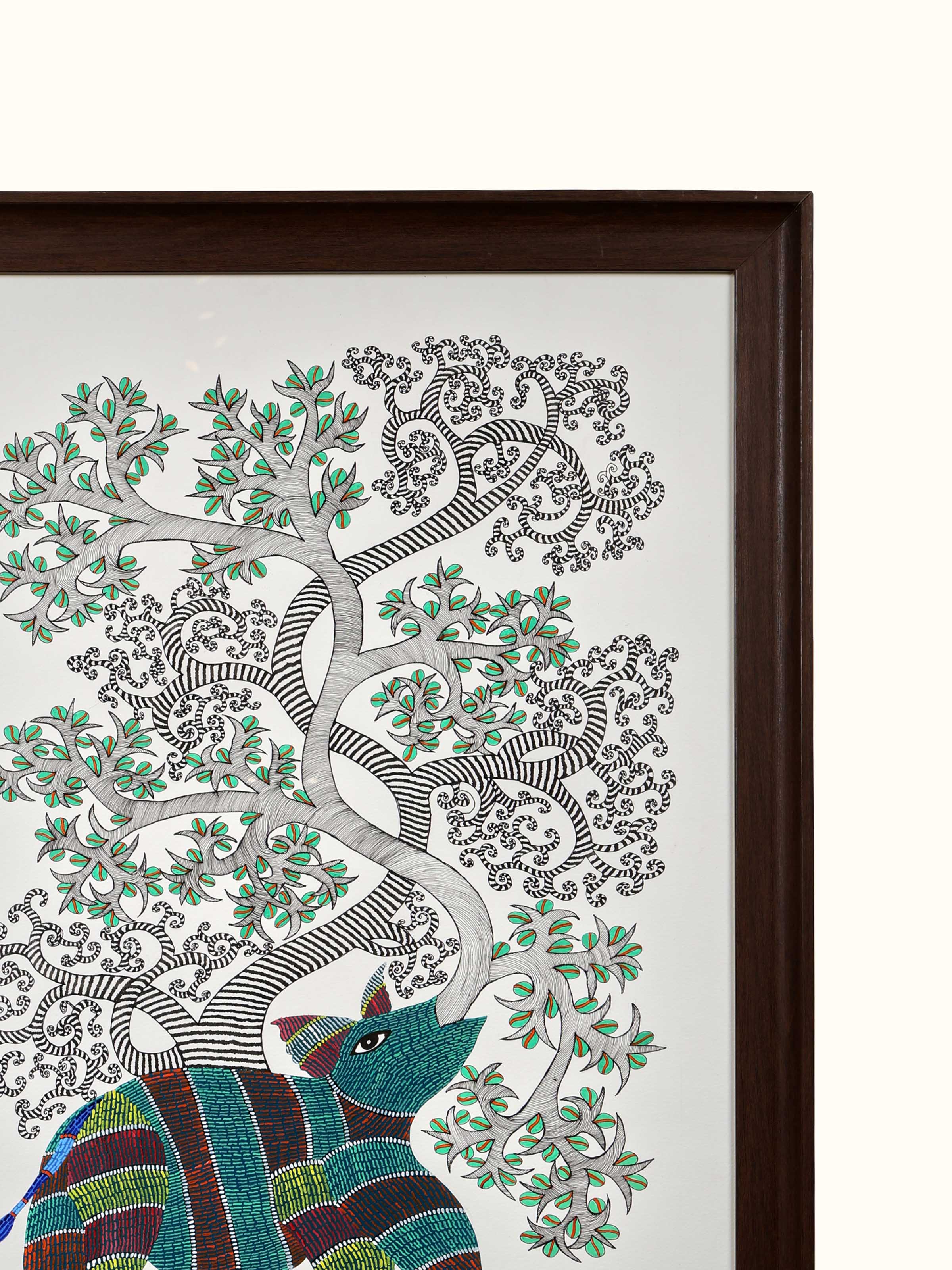 Breath Of Life Gond Art