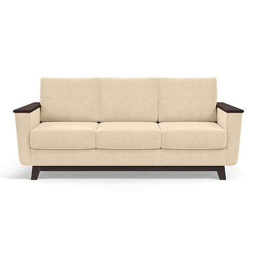 Corby Premium 3 Seater Fabric Sofa in Birch Beige Colour