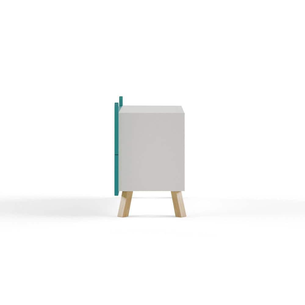 Cousin Hippo Side Table with Chest of Two Drawers