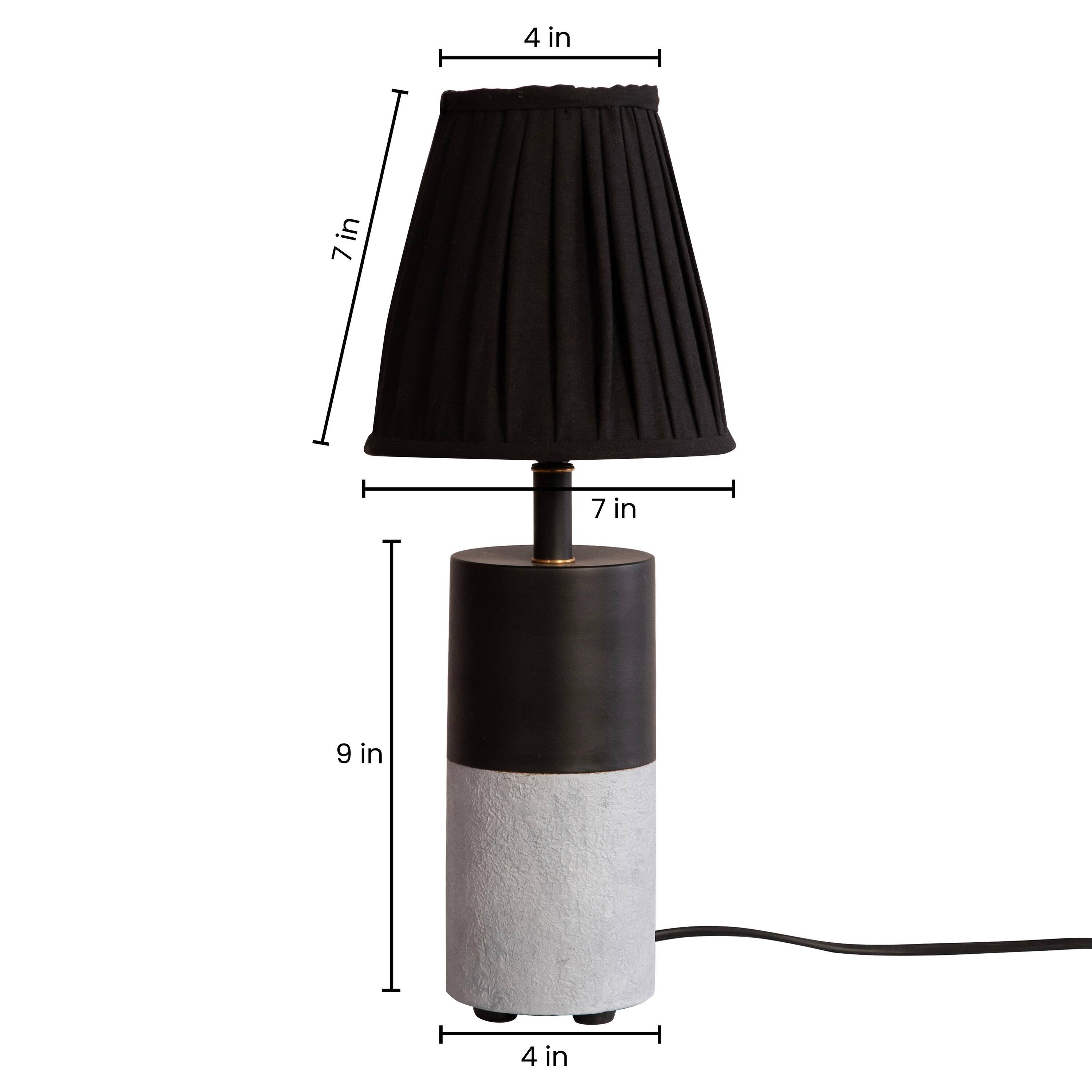 Concrete Table Lamp By Shoppeefry