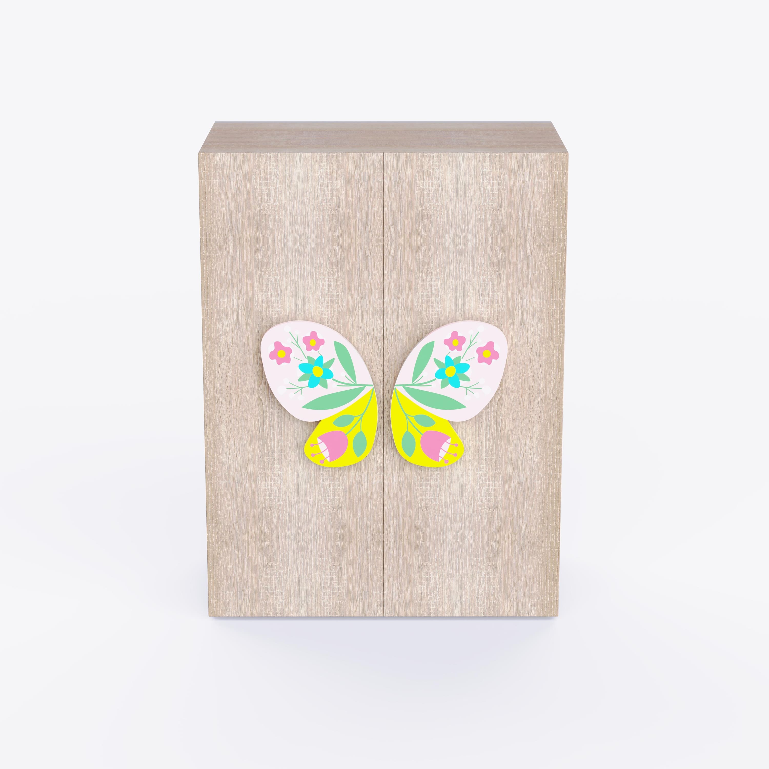 Fly Away Cabinet Storage In Oak Colour