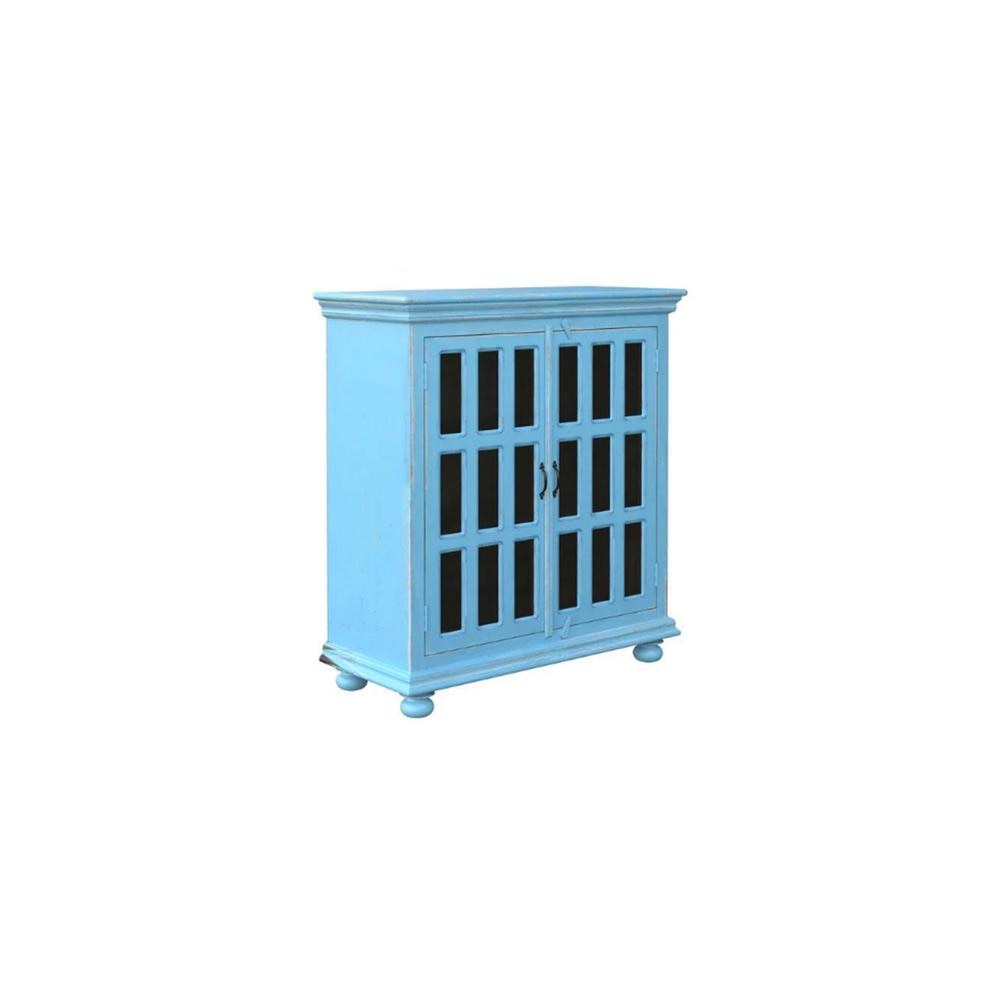 Janak Crockery Unit -Finish - blue