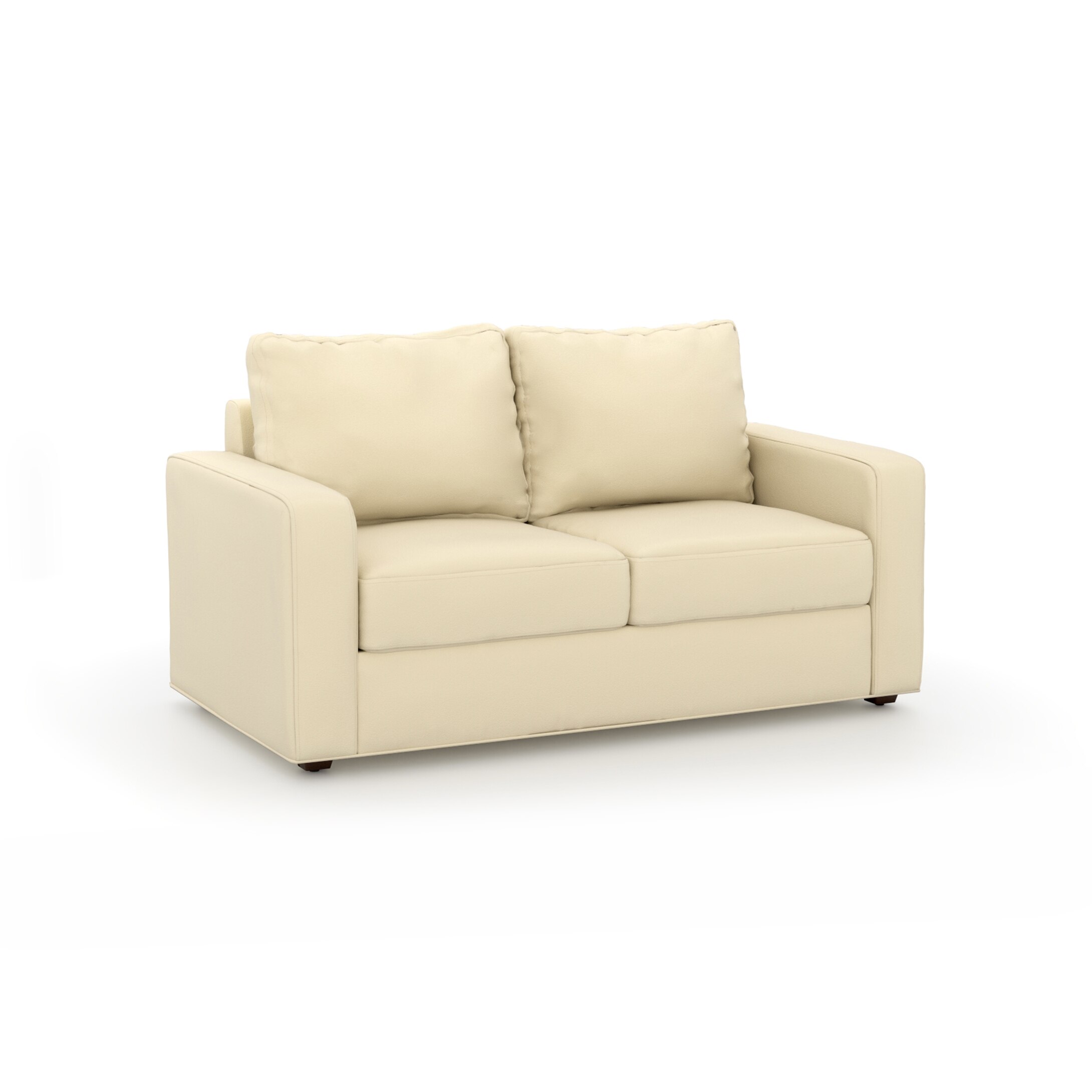Apollo Compact Sofa (Colour : Cream, Cushion : Hard, Back Type : Regular, Seater : 2+1+1)