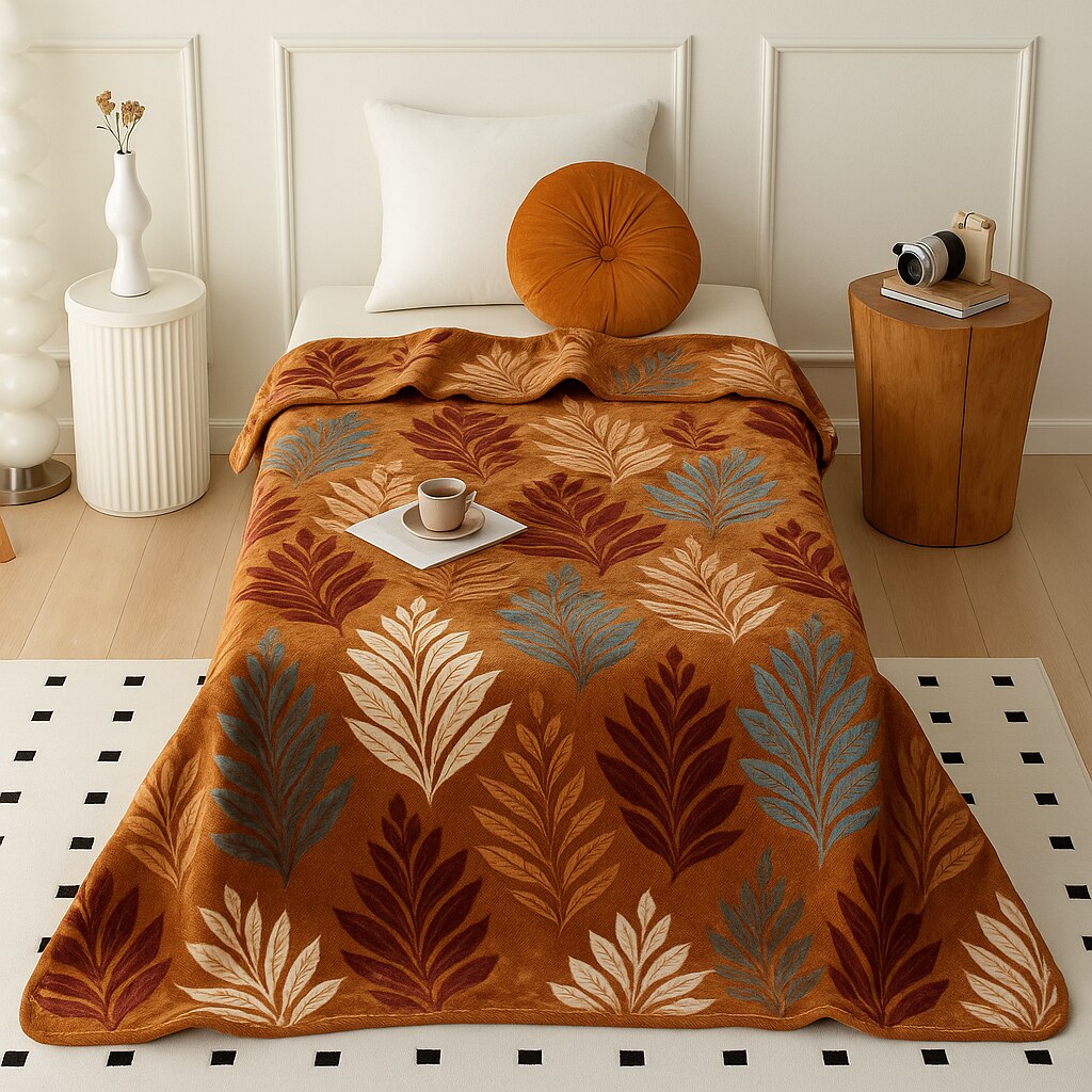 Threads Silky Touch Premium Super Soft Cozy Single Bed Blanket 220 X 160 Cms