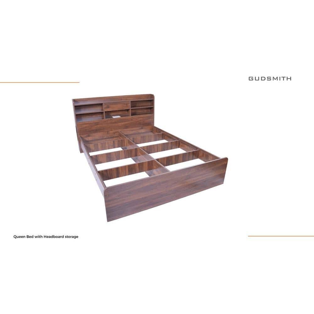 Esmeralda Queen Bed with Headboard