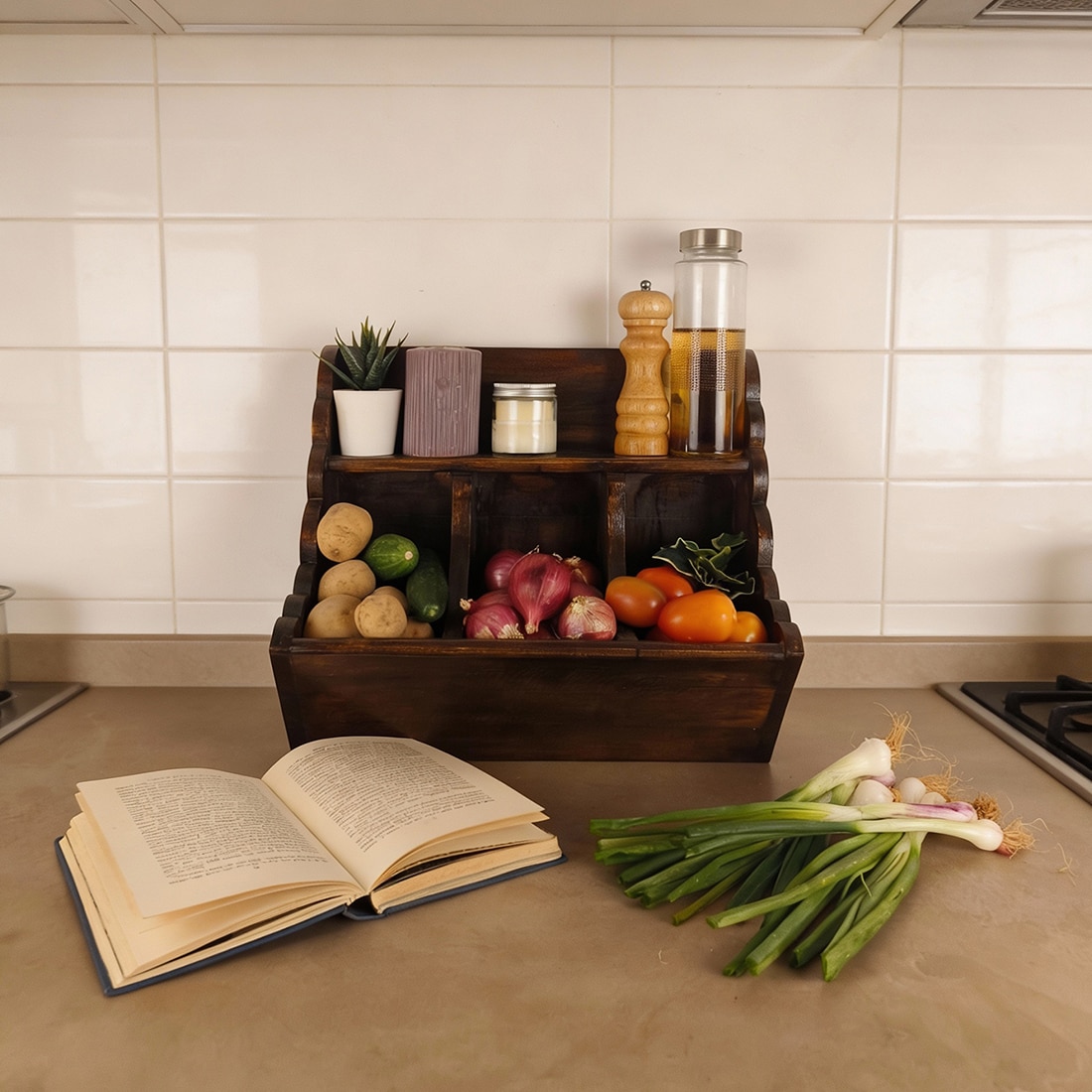 Charlotte Kitchen Countertop Organiser