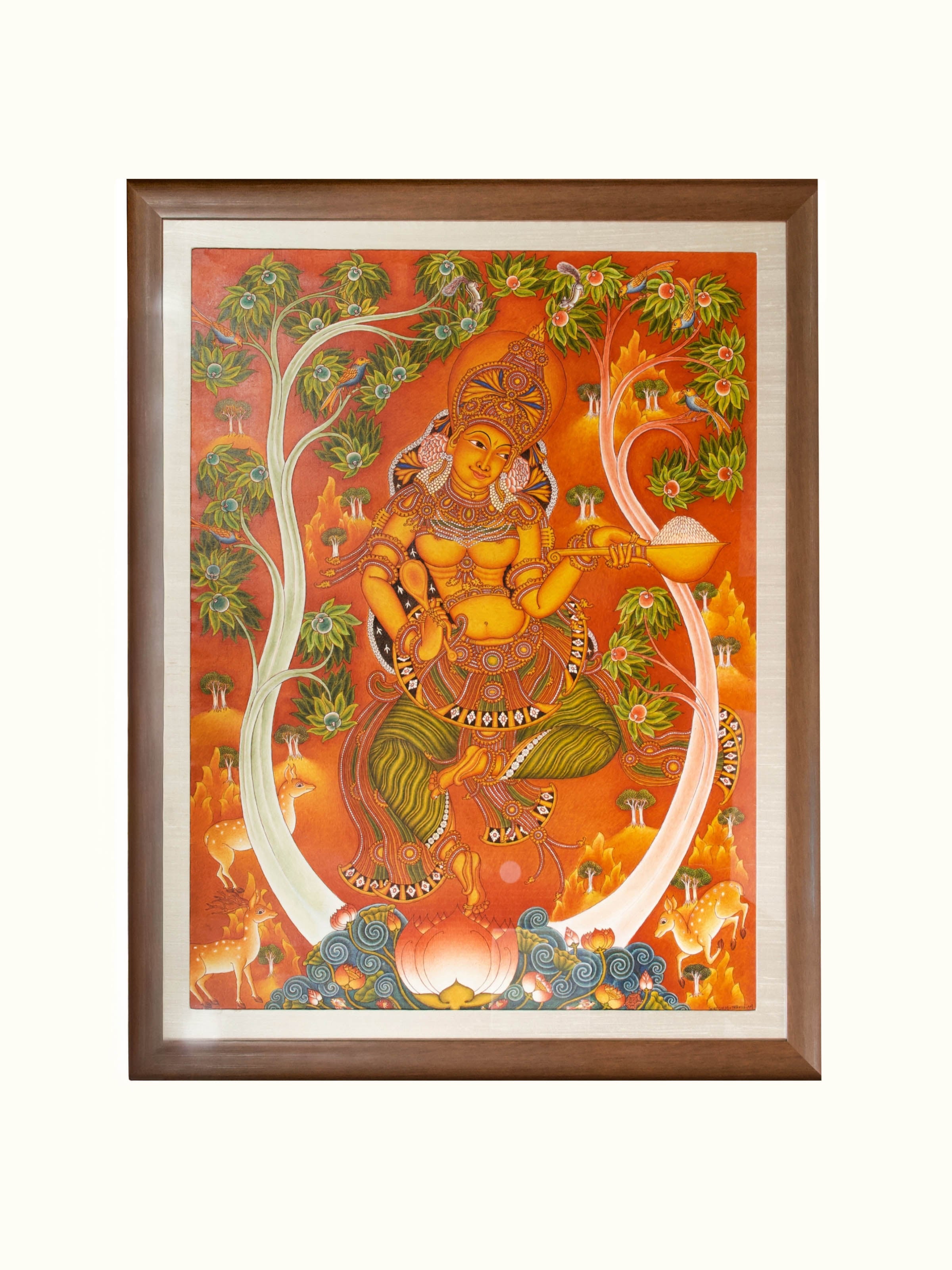 Annapoorneshwari Kerala Mural Painting