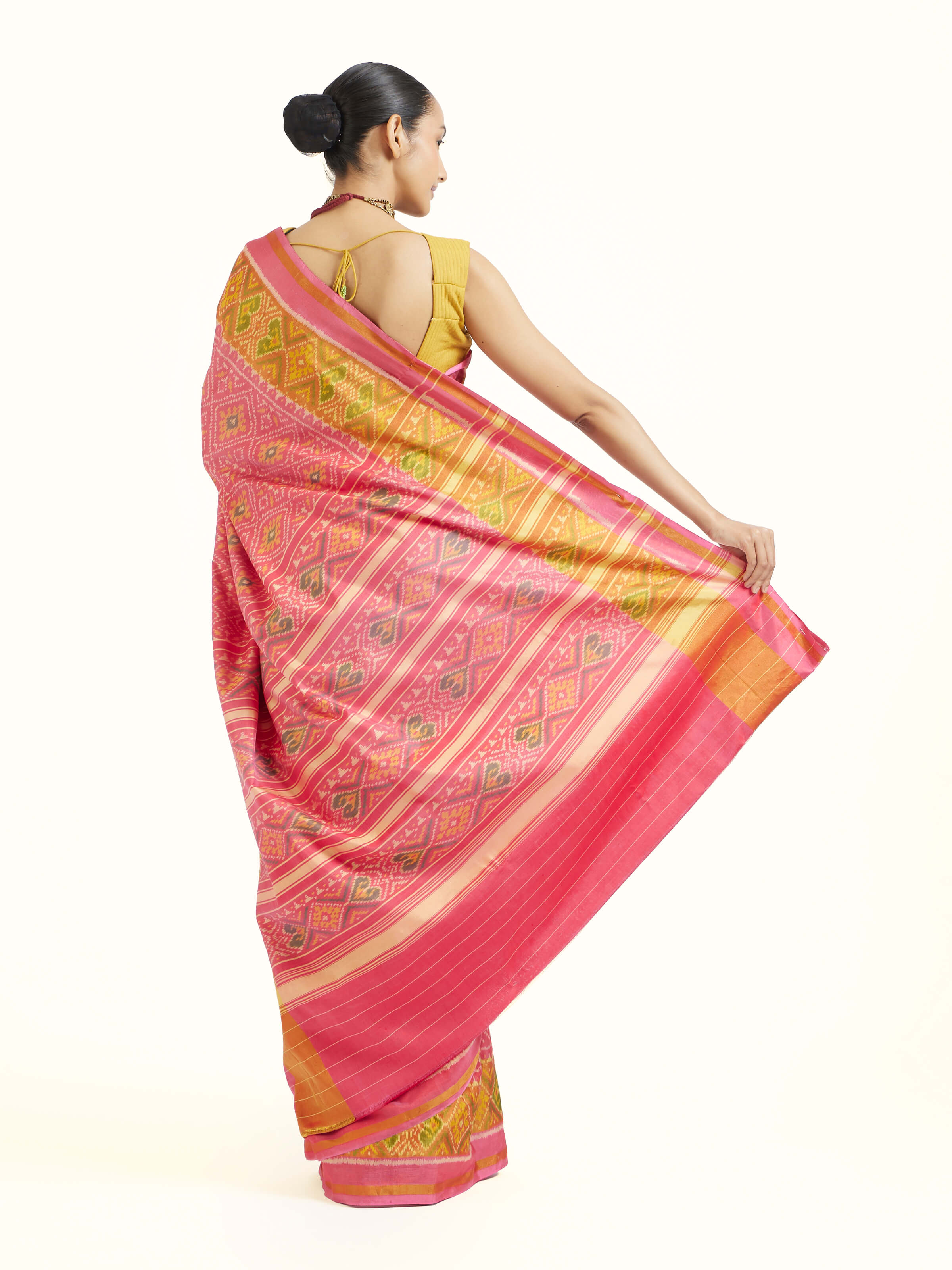 Rajkot Patola Ikat Saree