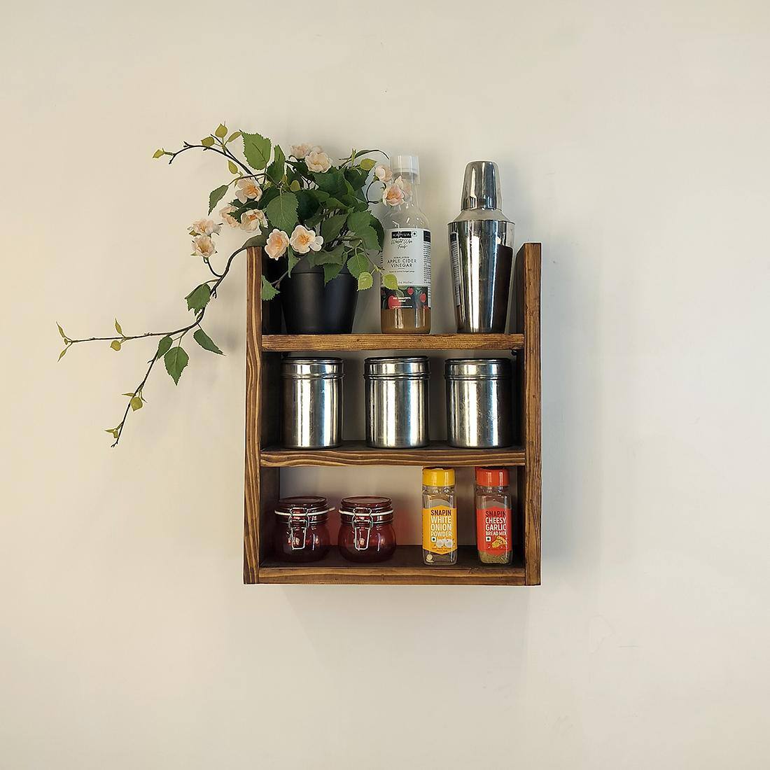 Emma Wooden Kitchen Storage Rack