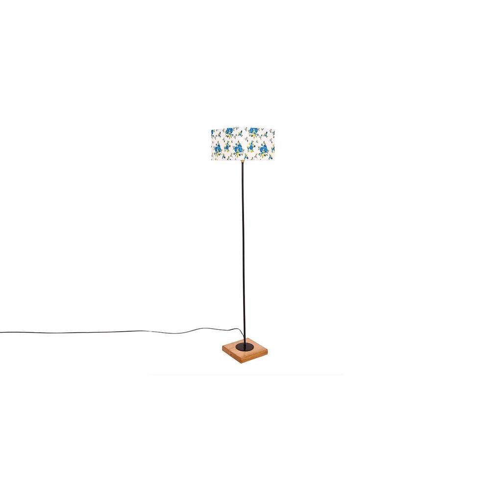 Eastwood Multicolour Cotton Shade Floor Lamp