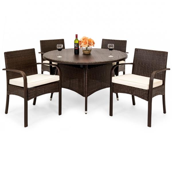Carry Bird Wicker Patio Furniture Chair-Din Dining Chairs In Grey Colour