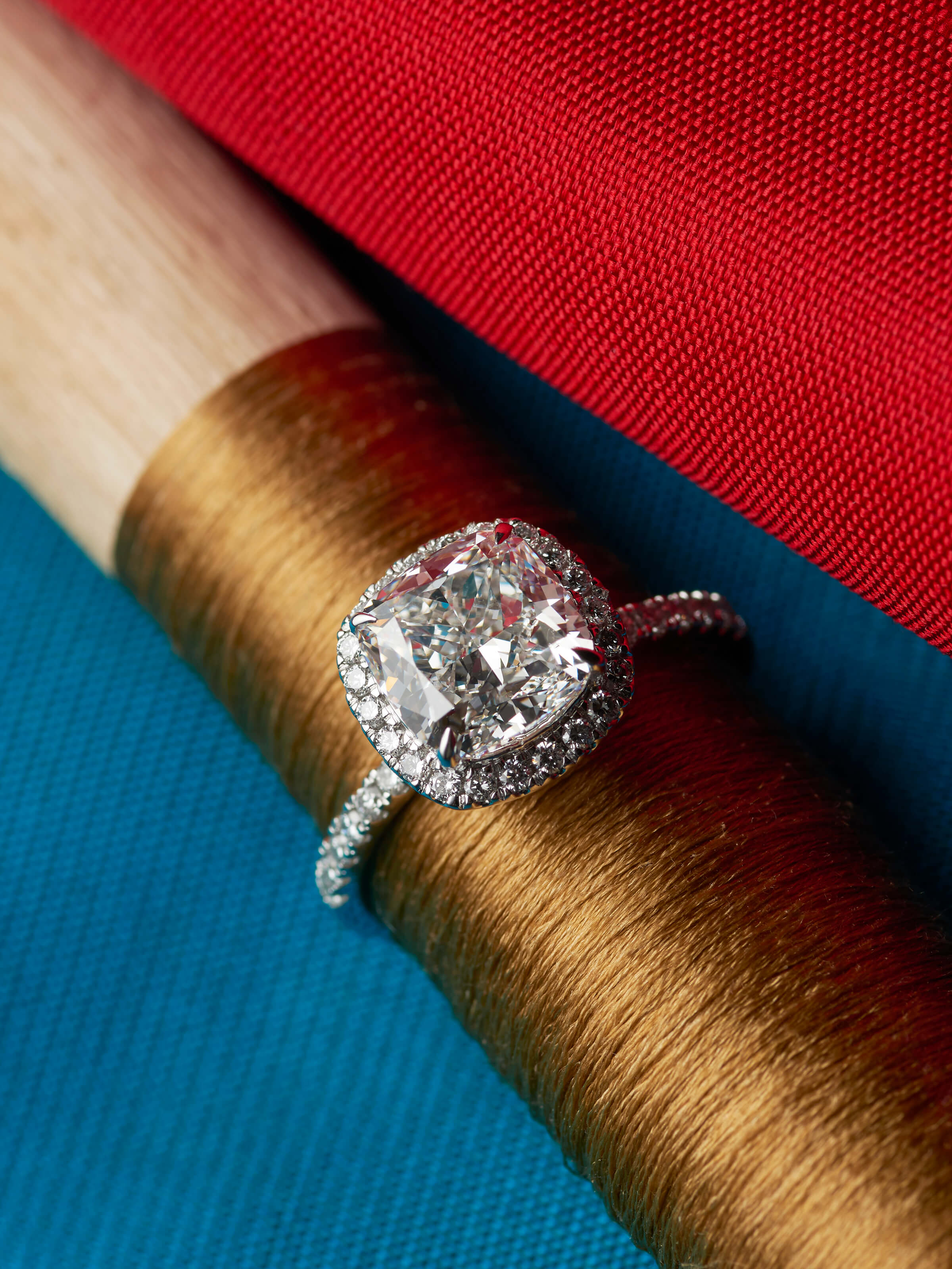 Open Setting 14 karat Gold Ring