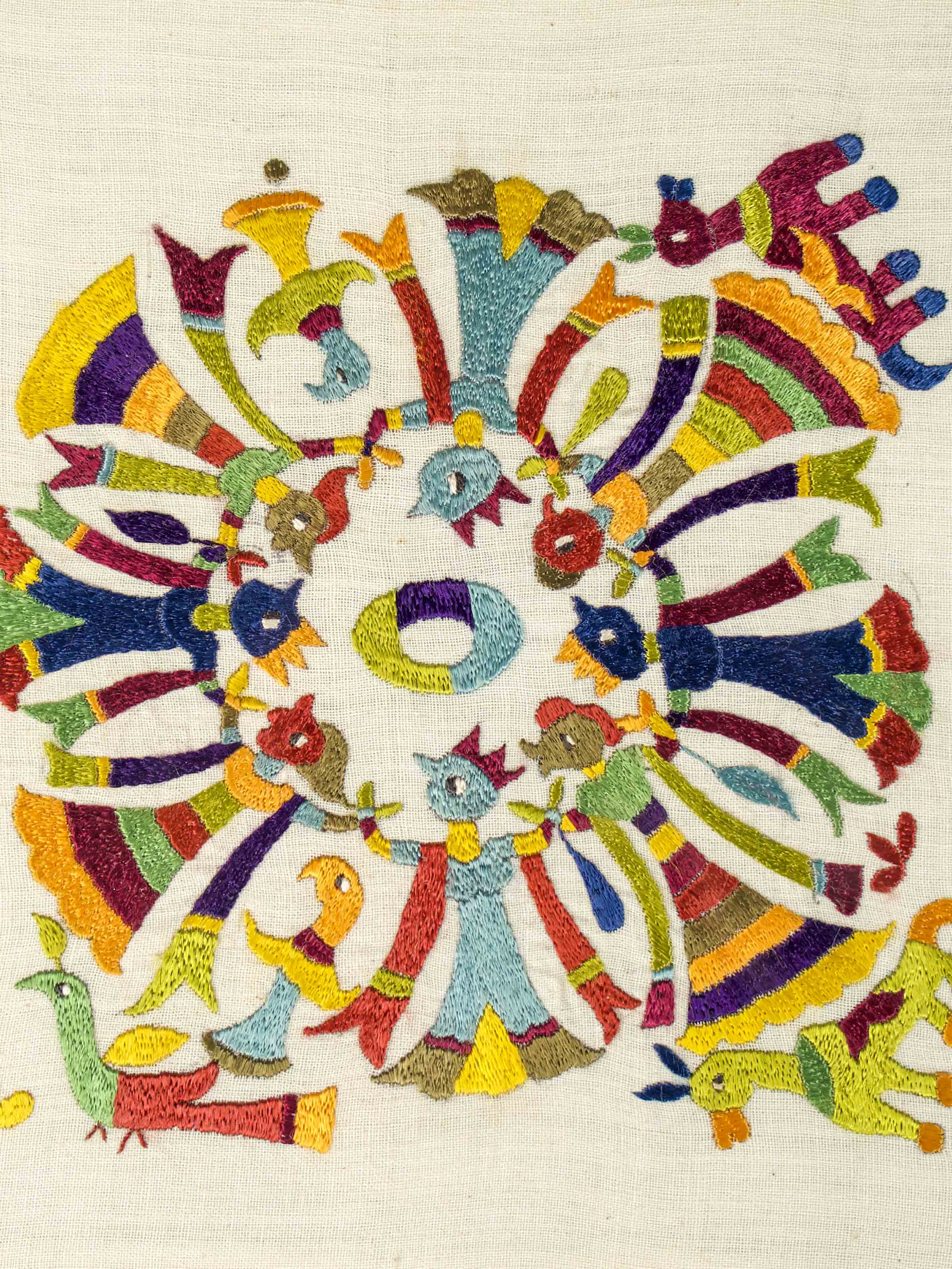 Folk Chamba Rumal Wall Hanging