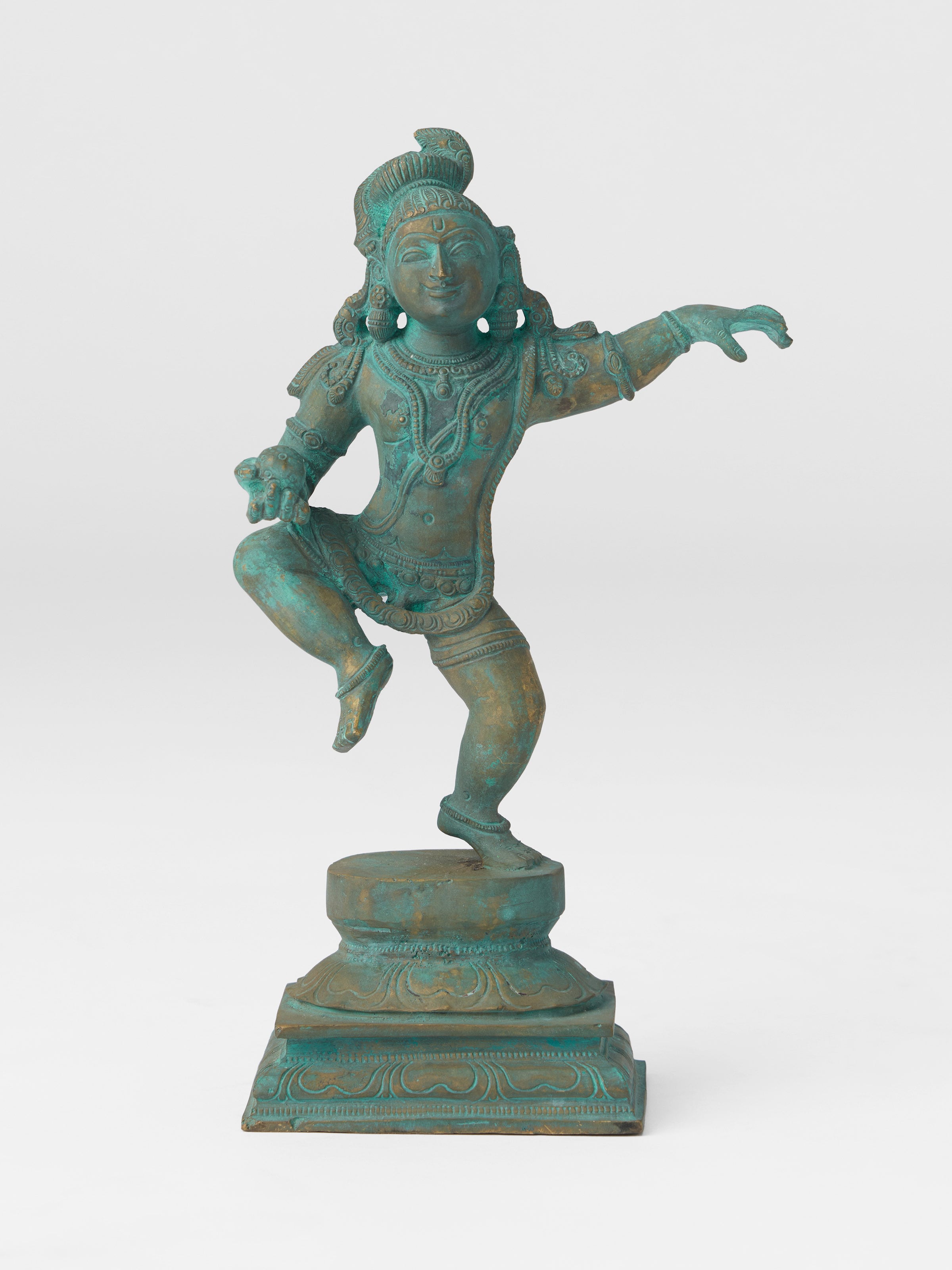 Bronze Cast Butter Krishna Idol