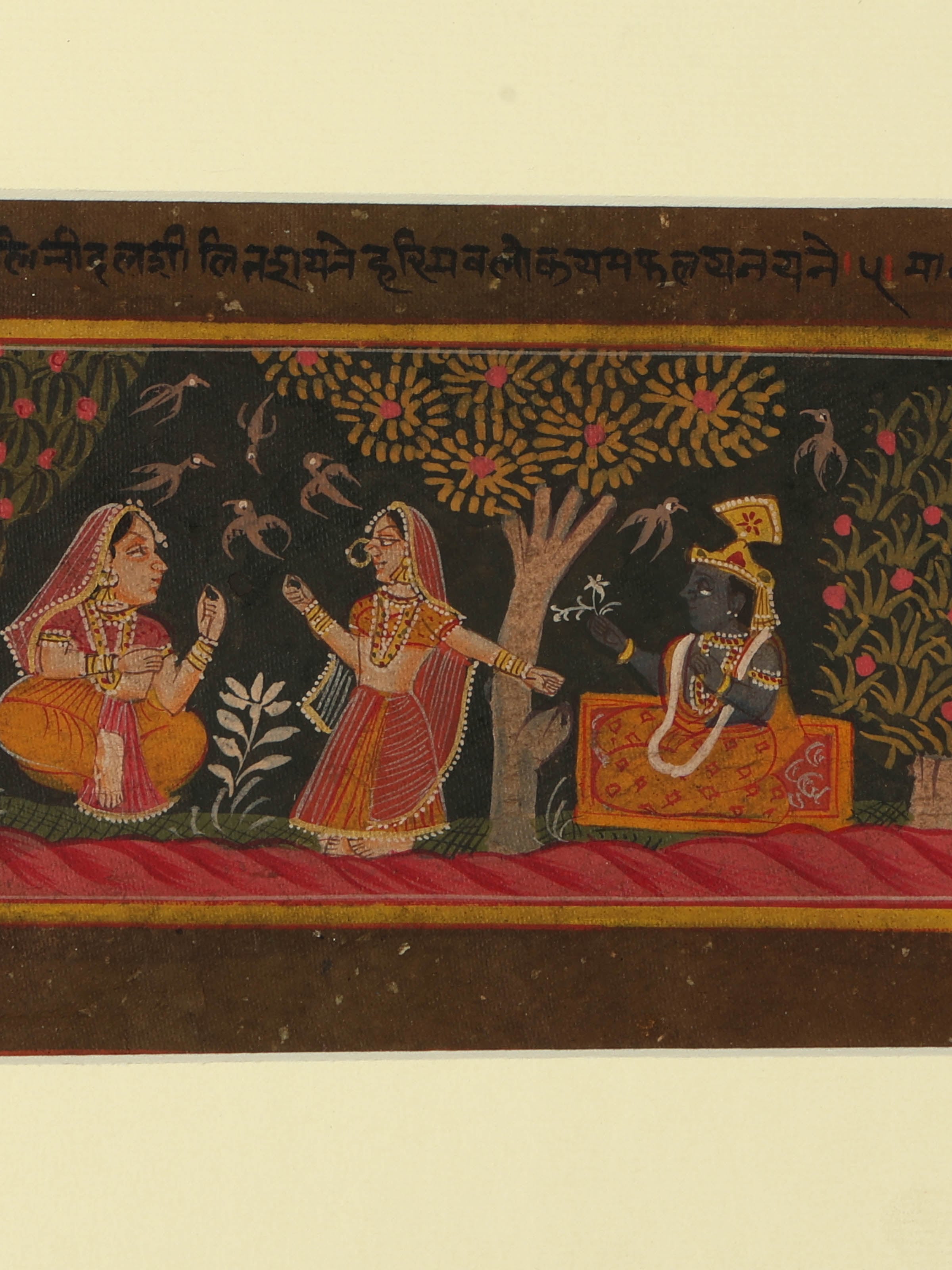 Krishna Story Pichwai Painting