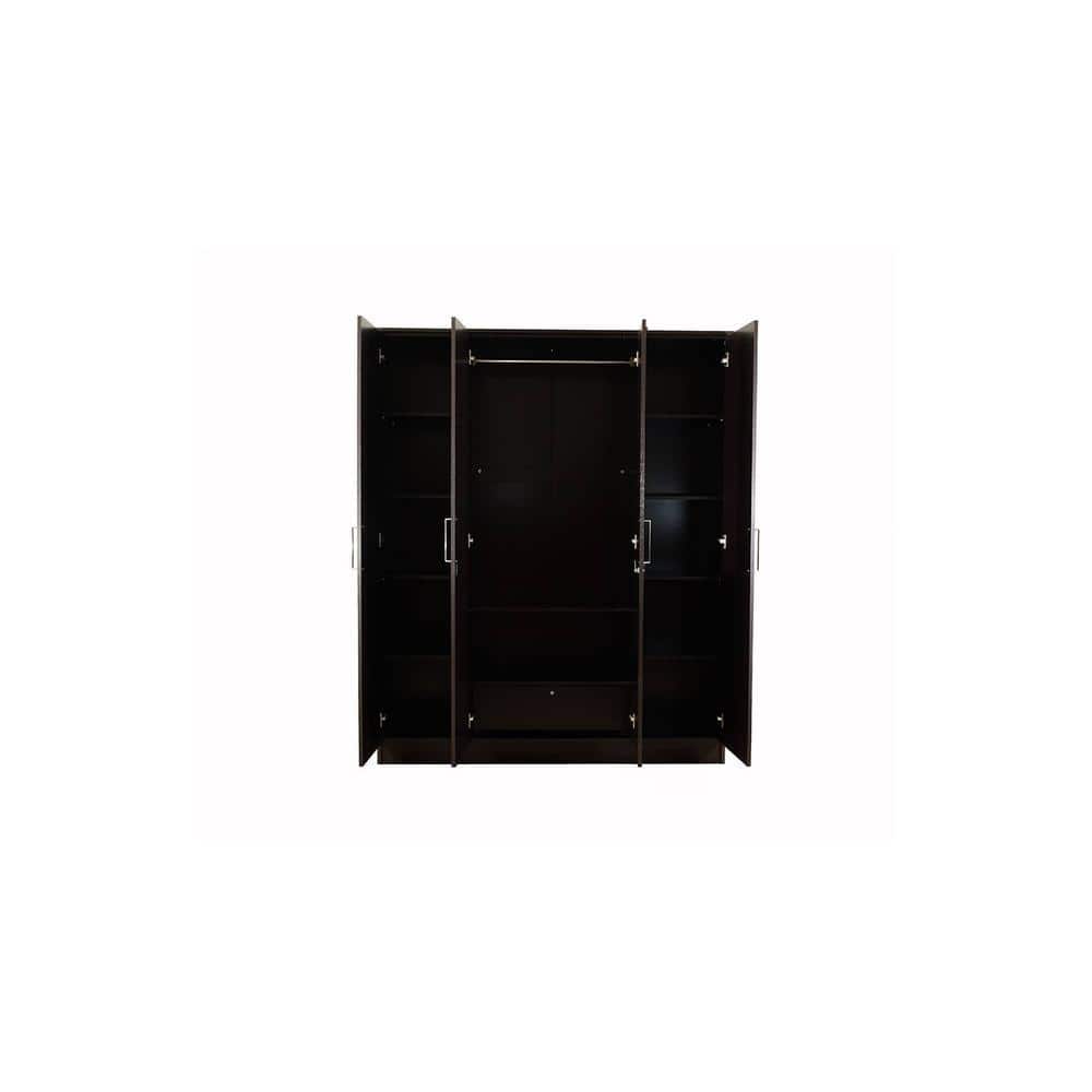 Maisie 4 door Wardrobe with Mirror