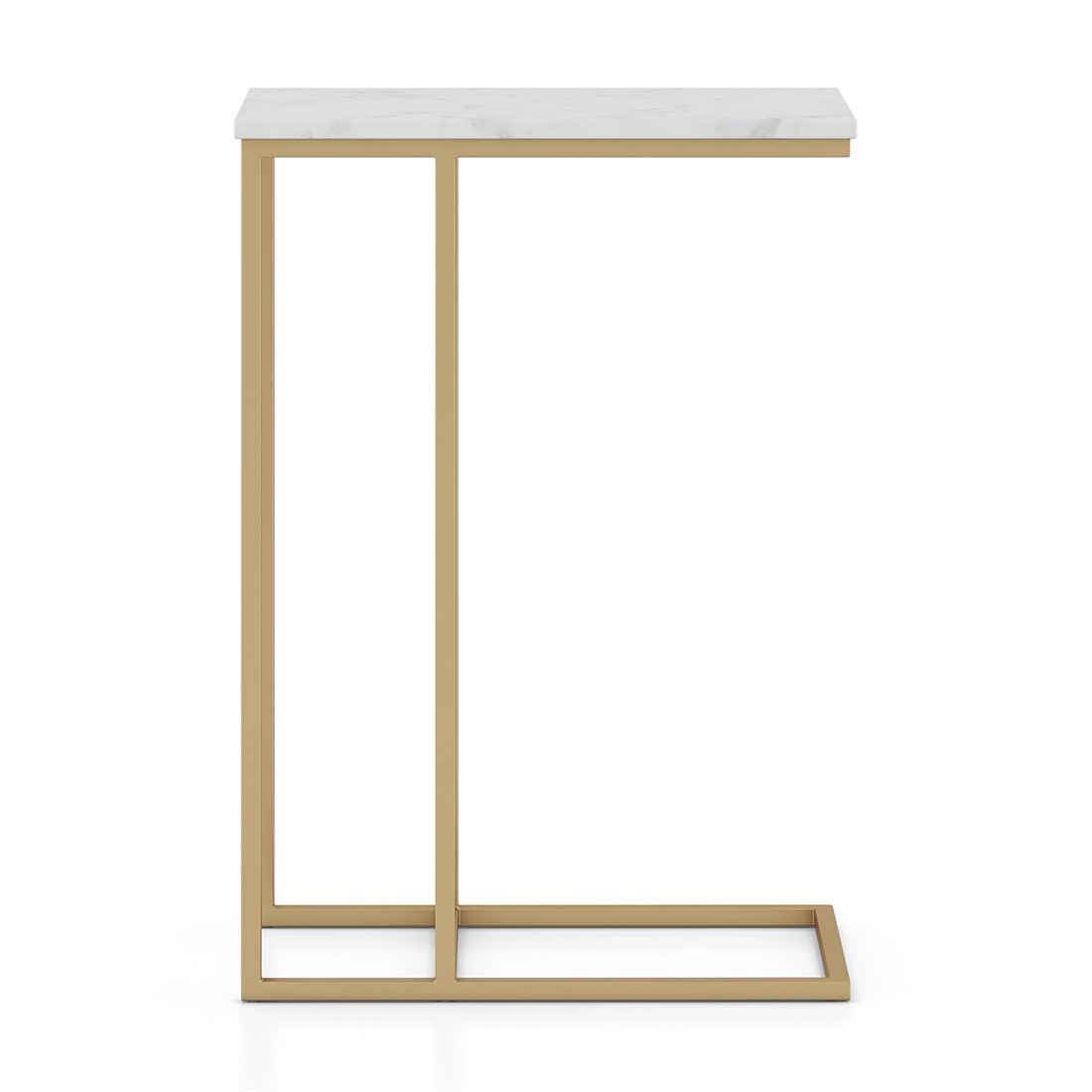 Tory Metal Sofa C Table In Gold Finish