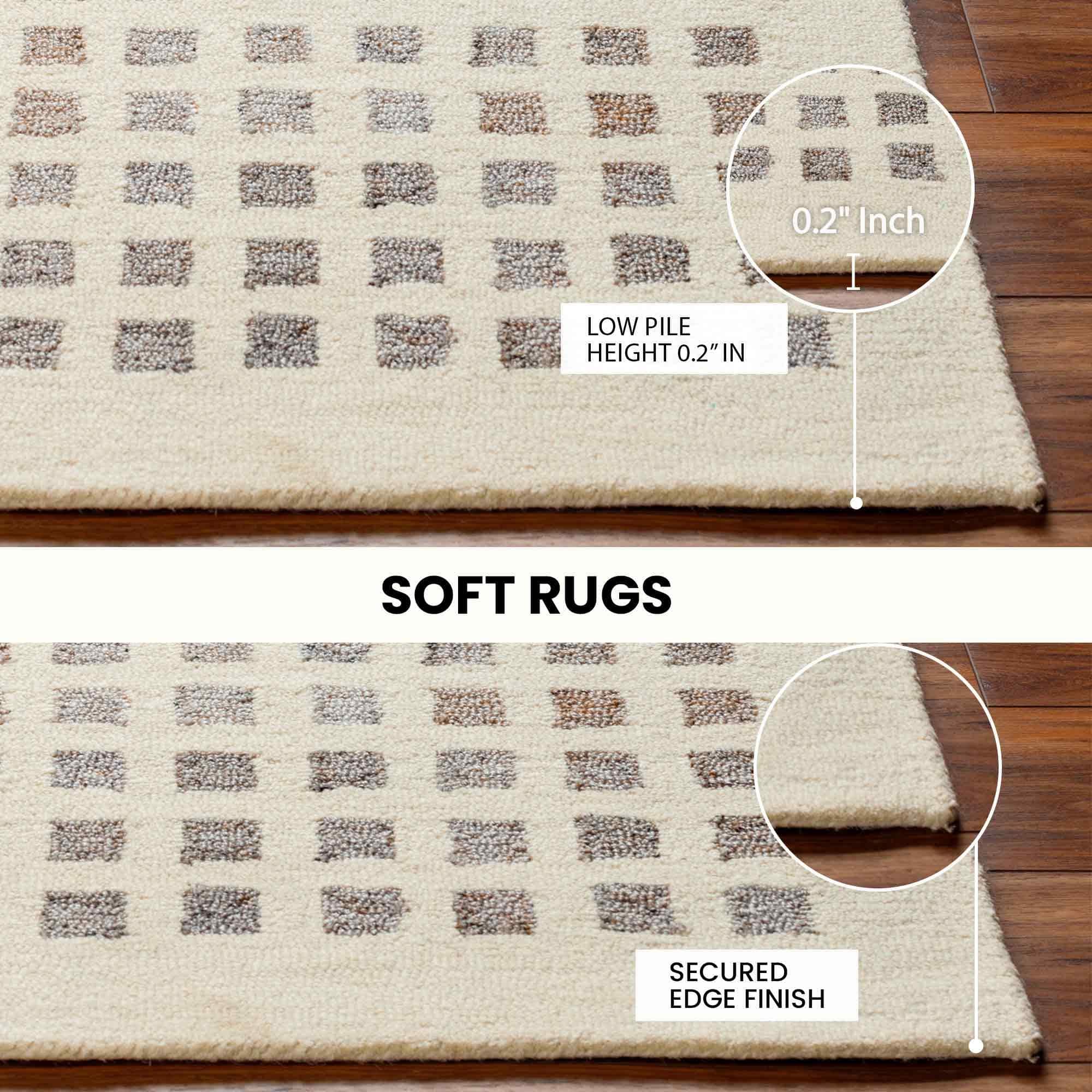 Geometric & Stripes Ottawa Wool Rug