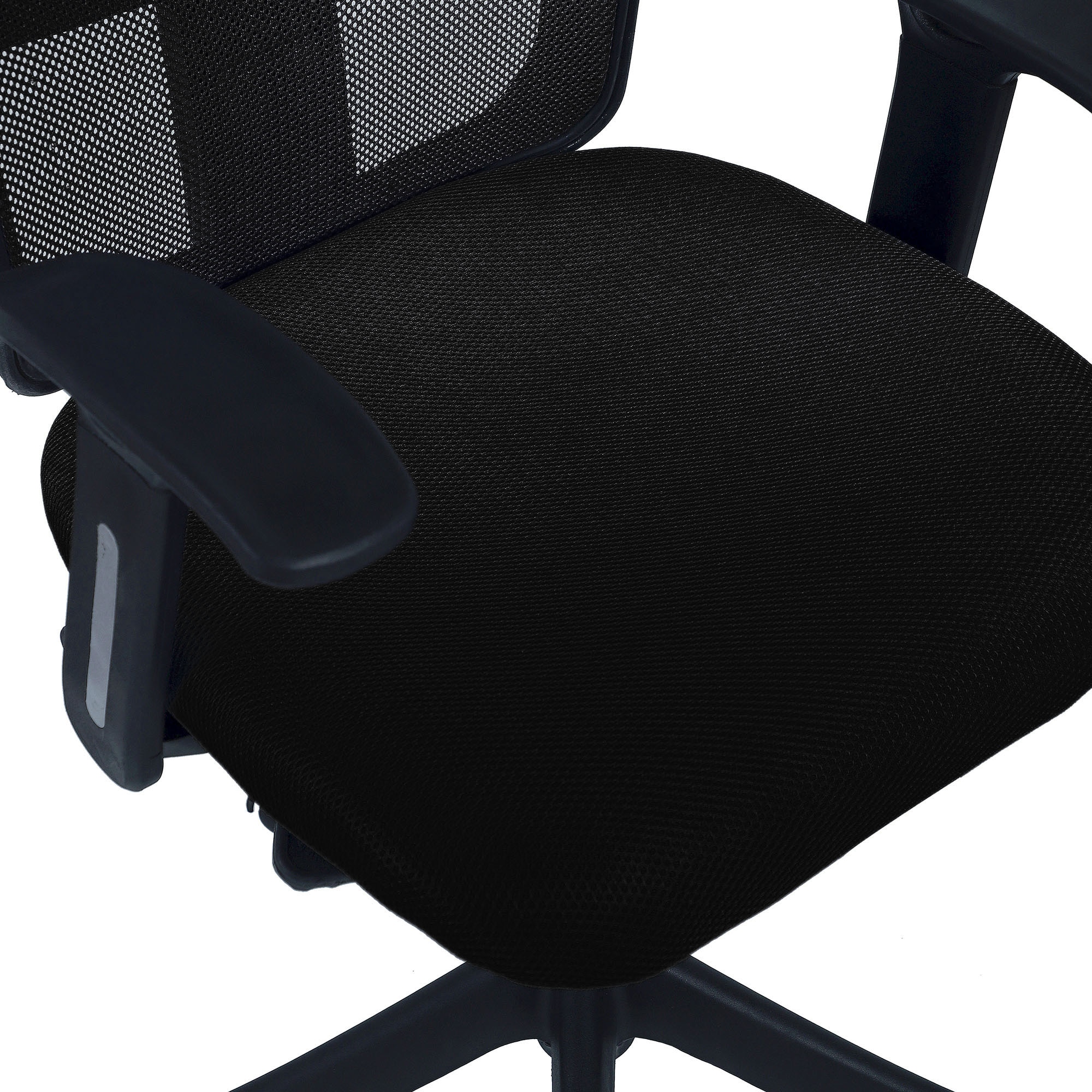 Eexcaeal Mid Back Ergonomic Chair in Black Colour