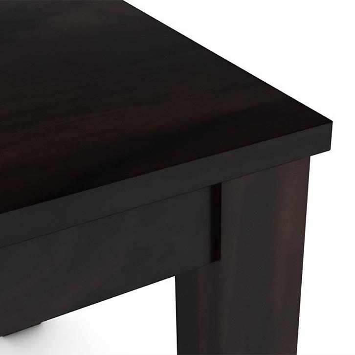 Arabia Xl Storage- Oribi 6 Seater Dining Table Set (Colour- Wheat Brown , Finish- Mahogany)