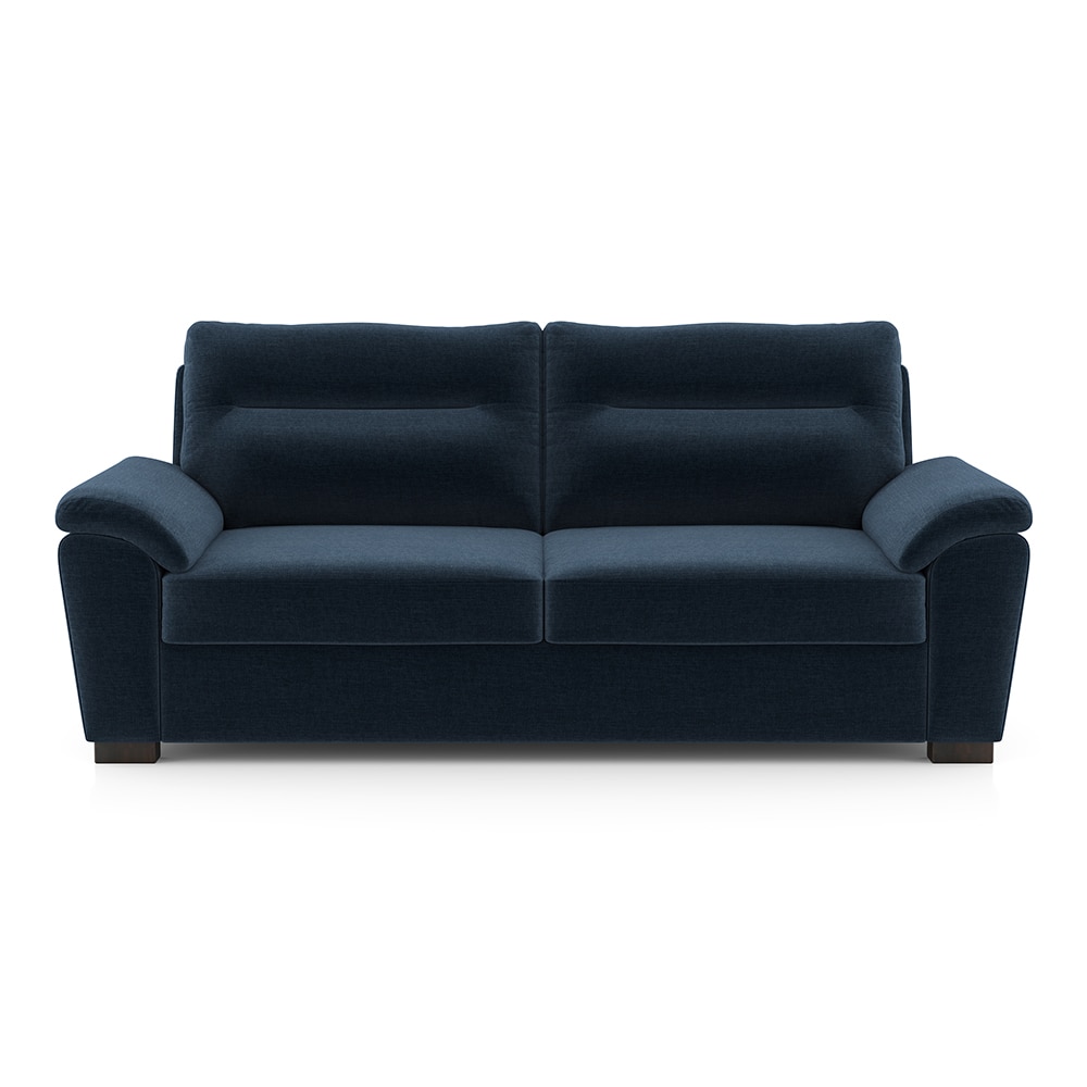 Adelaide Sofa Set (Colour: Cobalt Blue, Seater: 3+1+1)