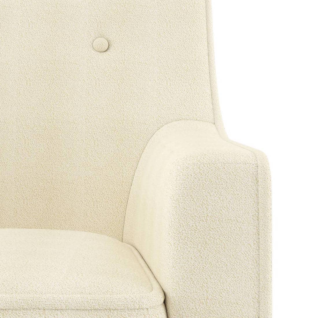 Hagen Lounge Chair in Boucle Himalaya Colour