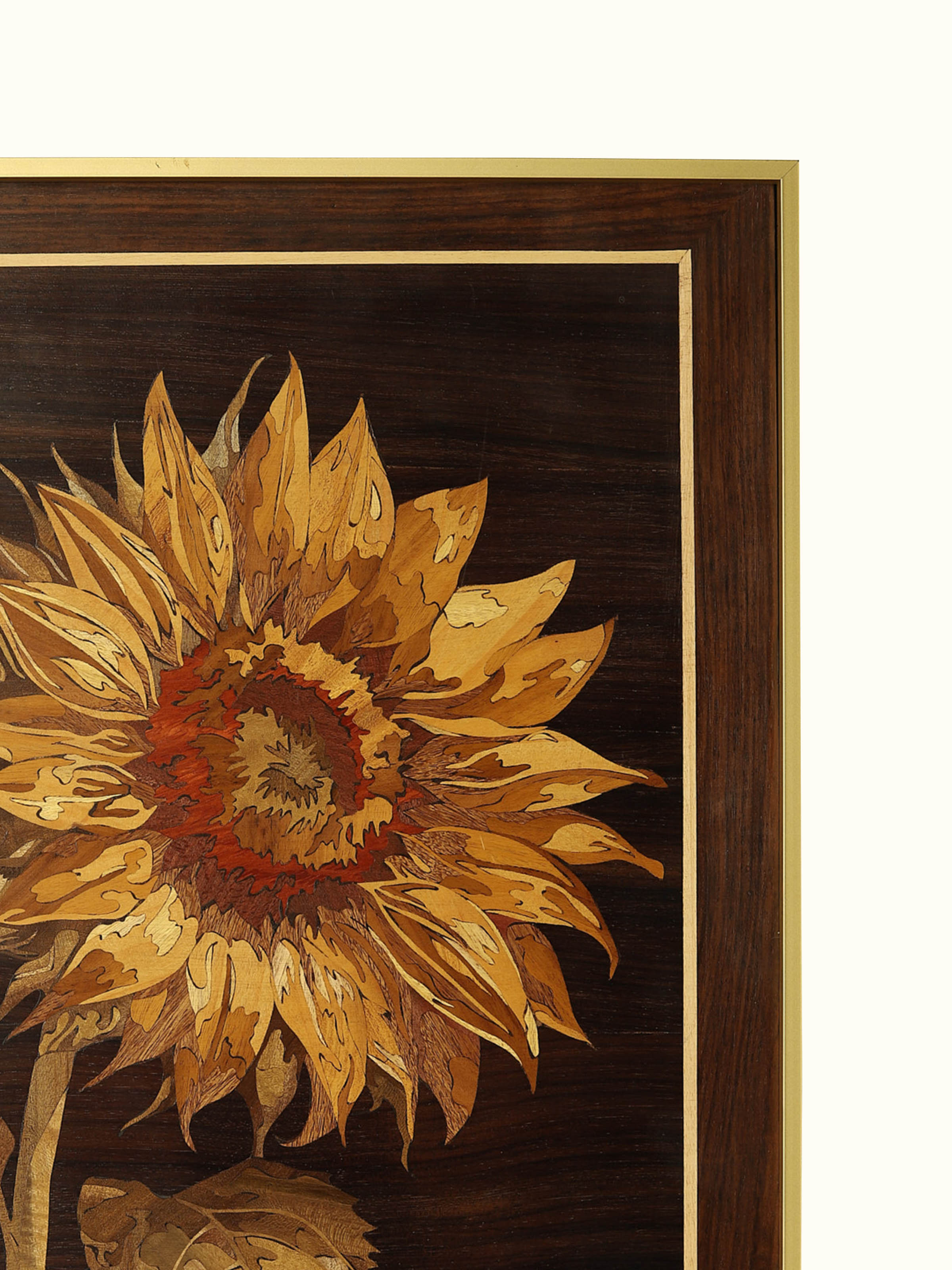 Sunflower Mysore Rosewood Inlay