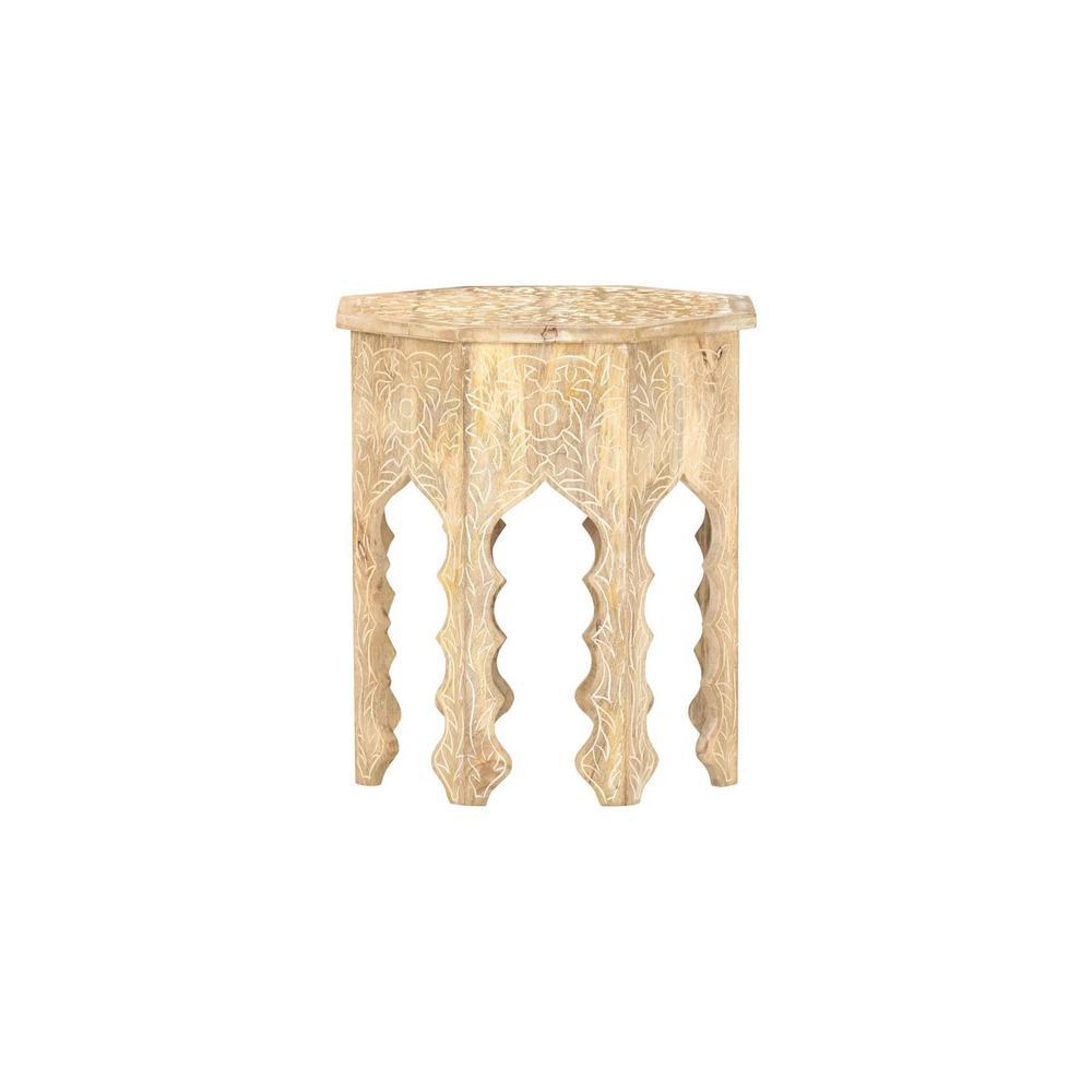 Shawndelle Solid Wood Side Table