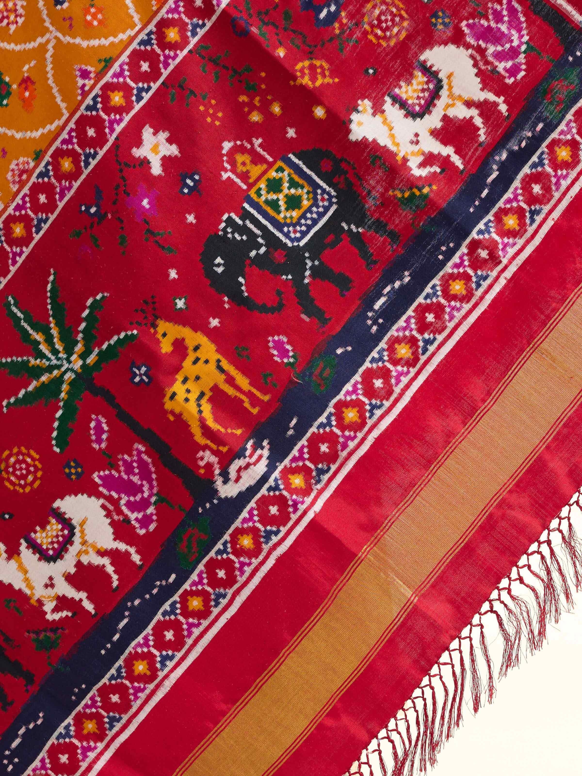 Patan Patola Handloom Silk Dupatta