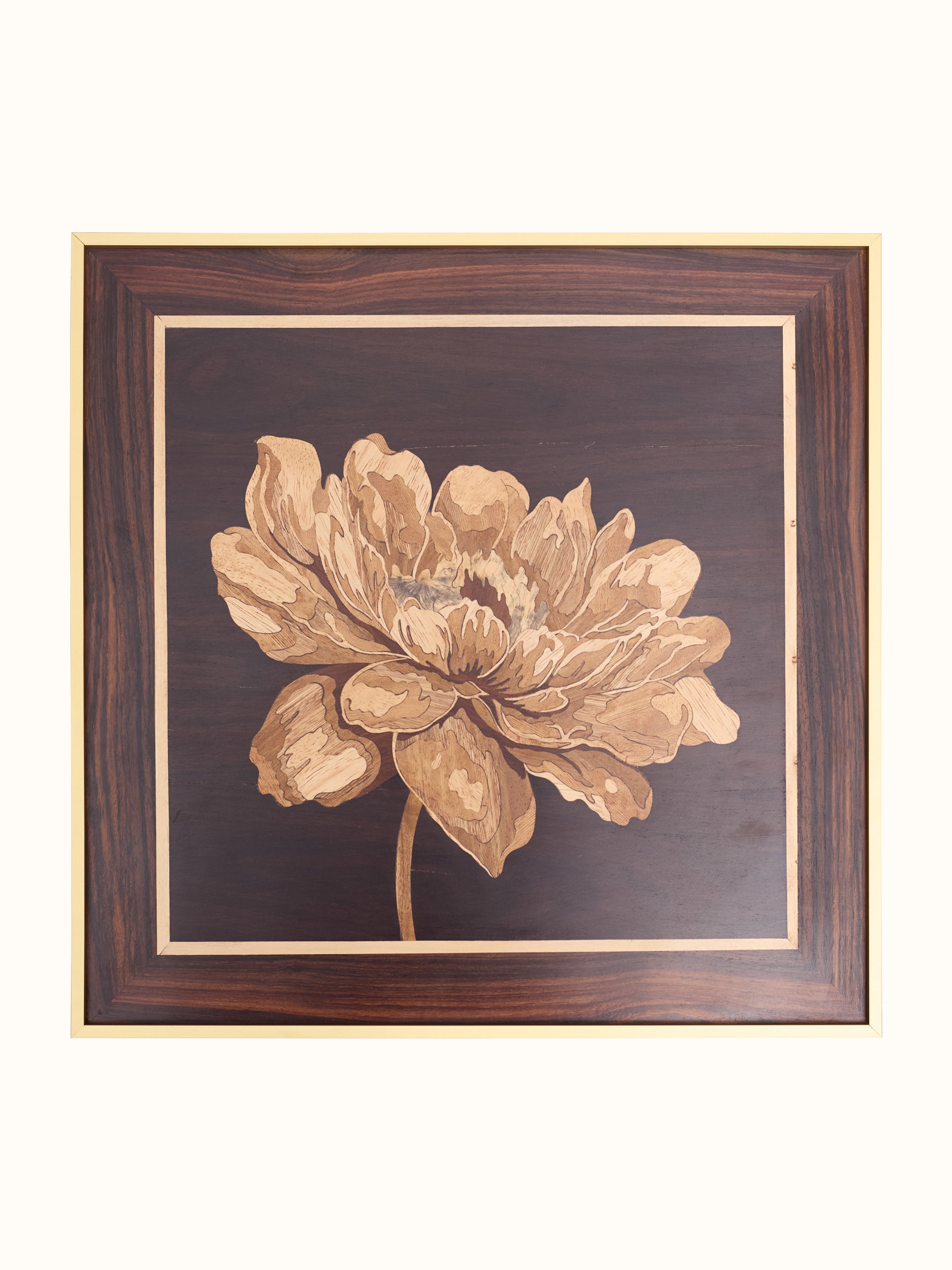 Mysore Rosewood Marquetry Saraswati Wall Art | Swadesh Online
