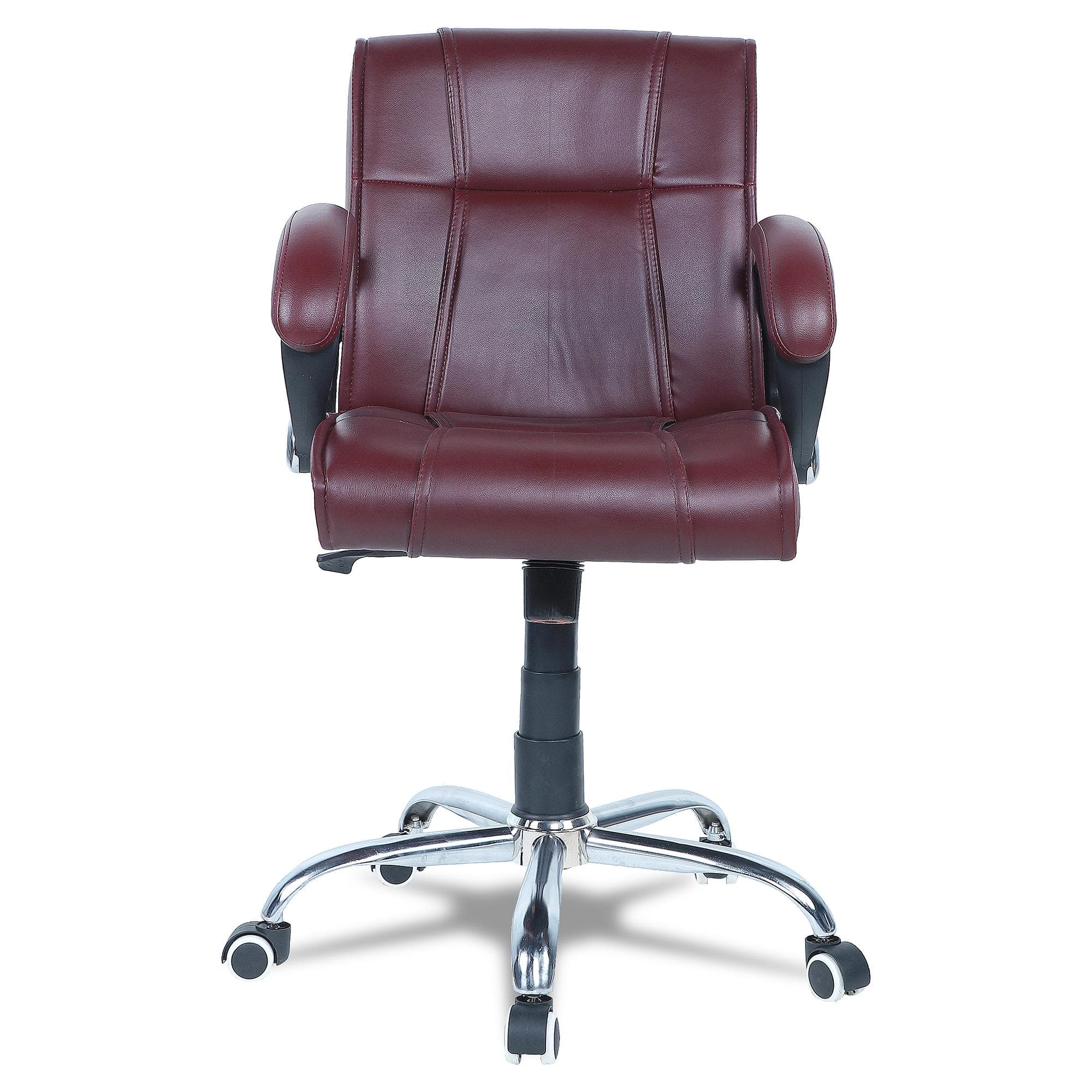 Ammoreavolea Mid Back Executive Chair in Ten Brown Colour