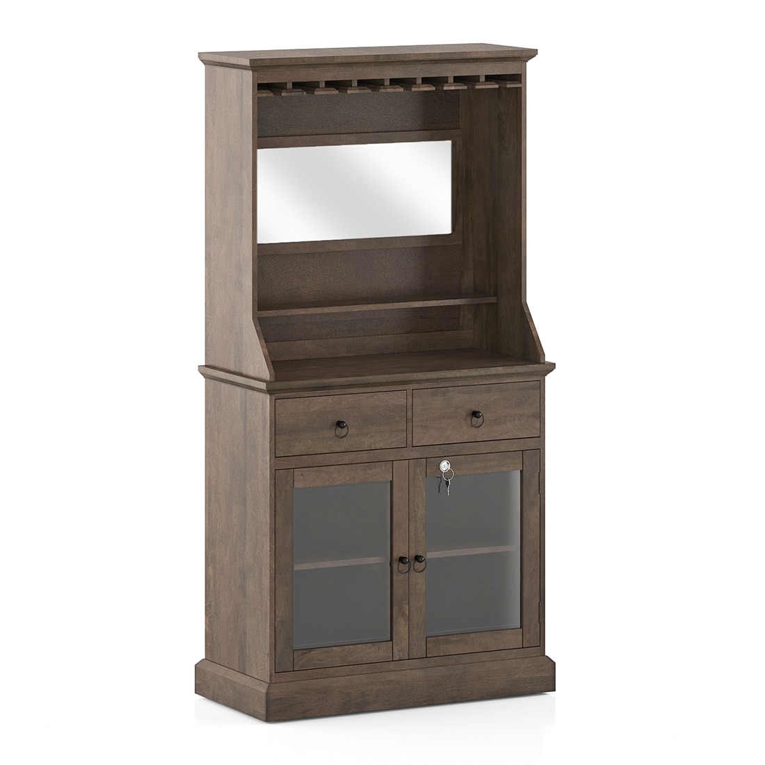 Riveria Bar Cabinet - Finish Danish walnut