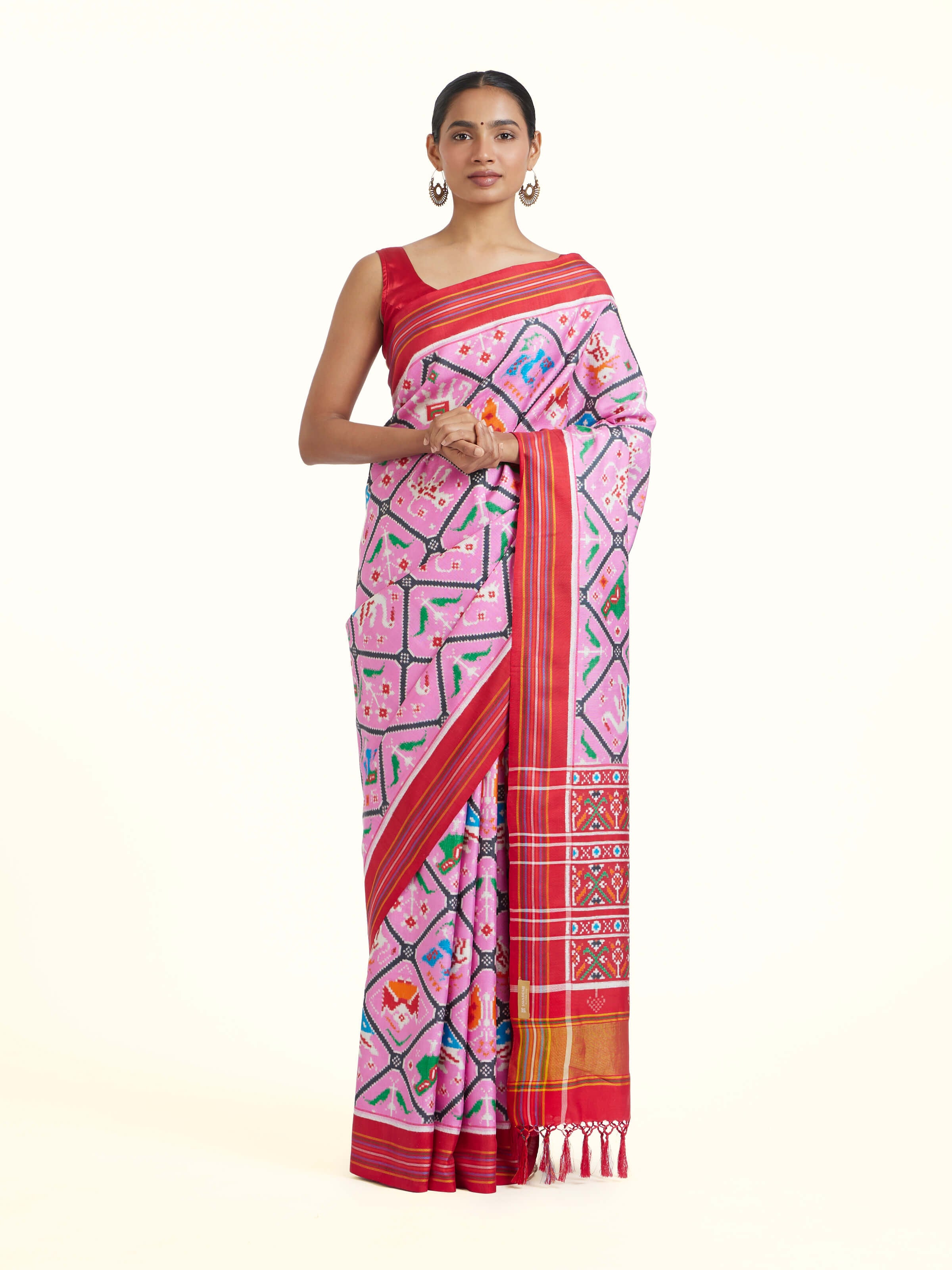 Silk Patan Patola Double Ikat Saree