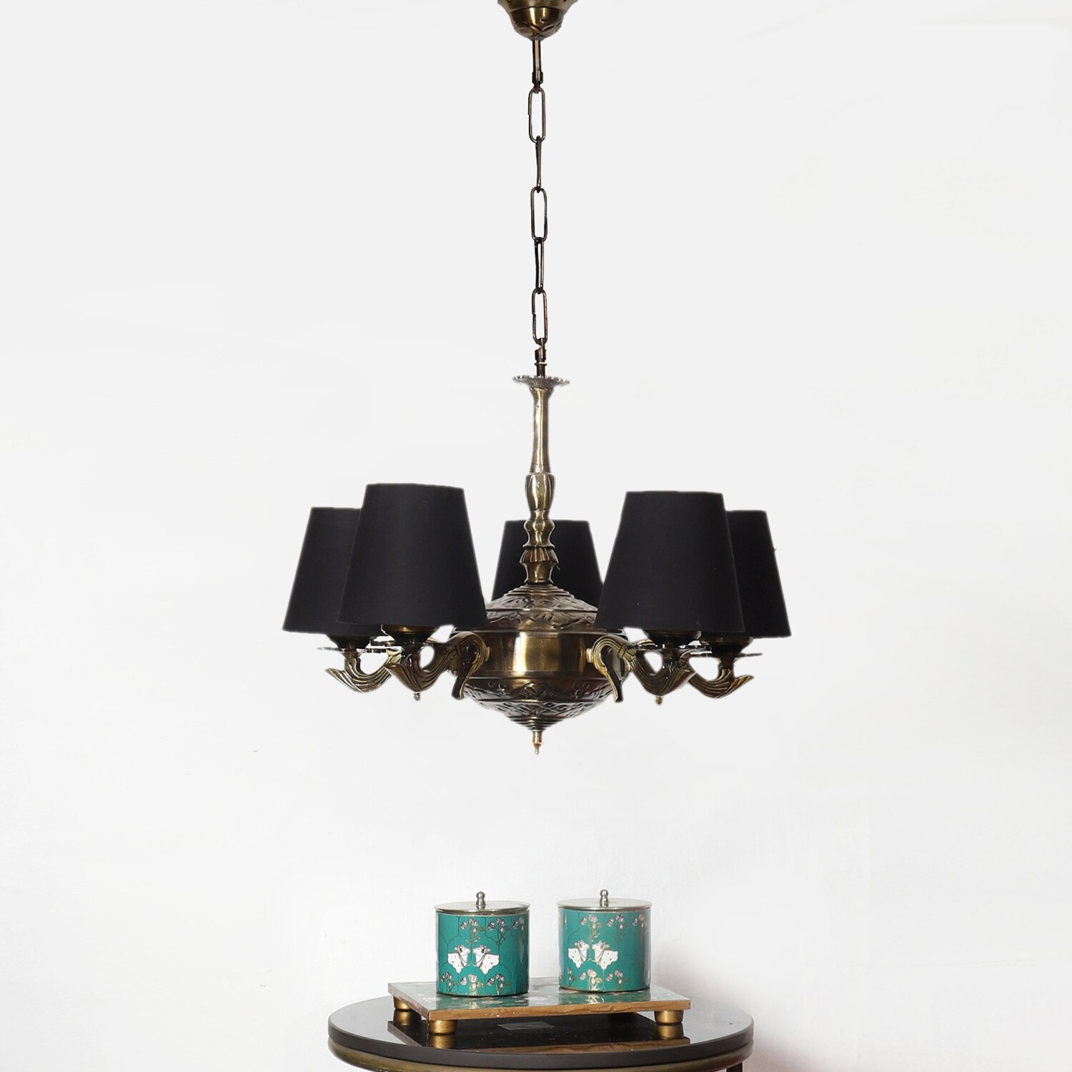 Devansh Wood Wall Mounted Lamp With Beige Jute Shade