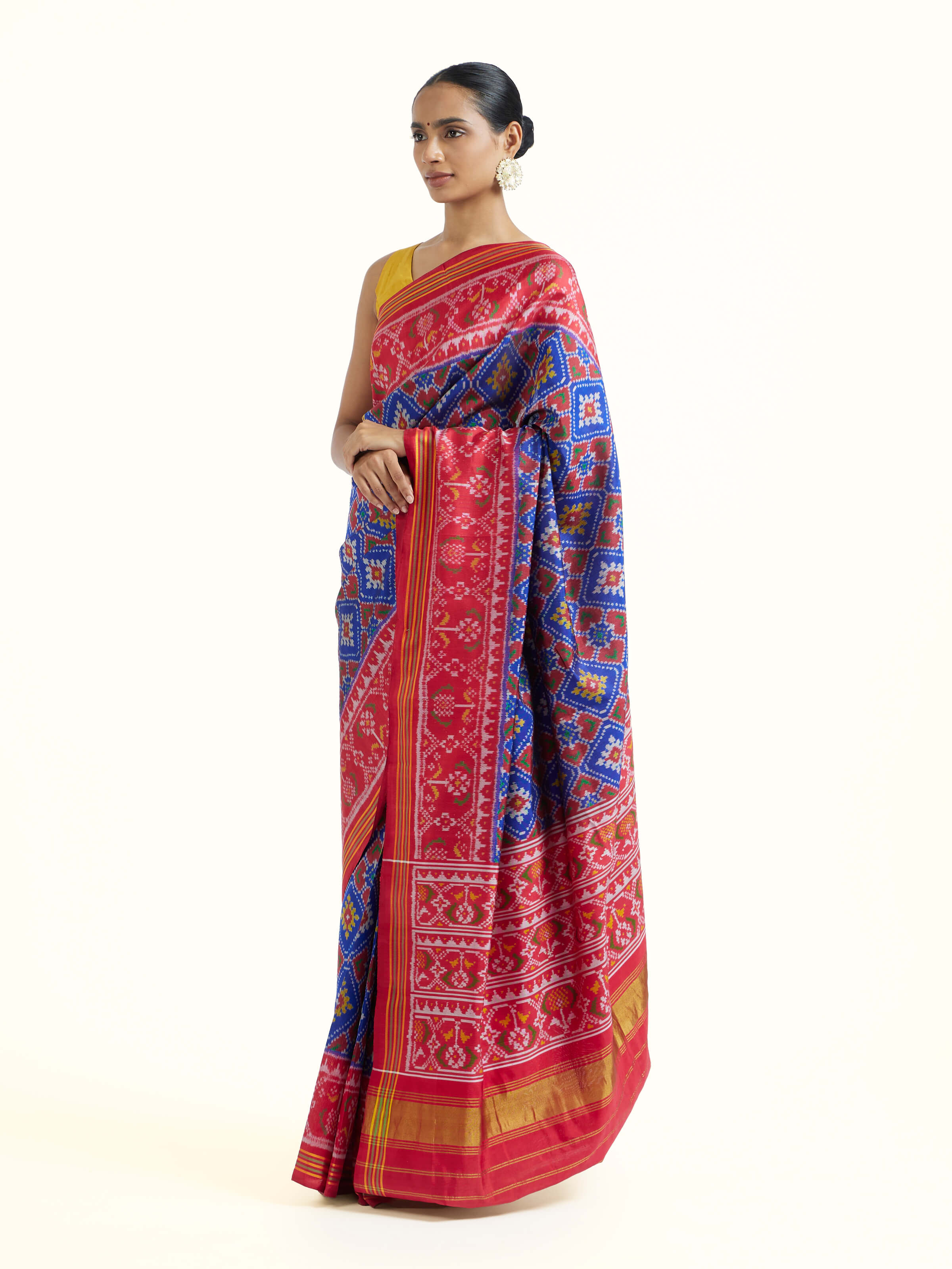 Rajkot Semi Patola Saree