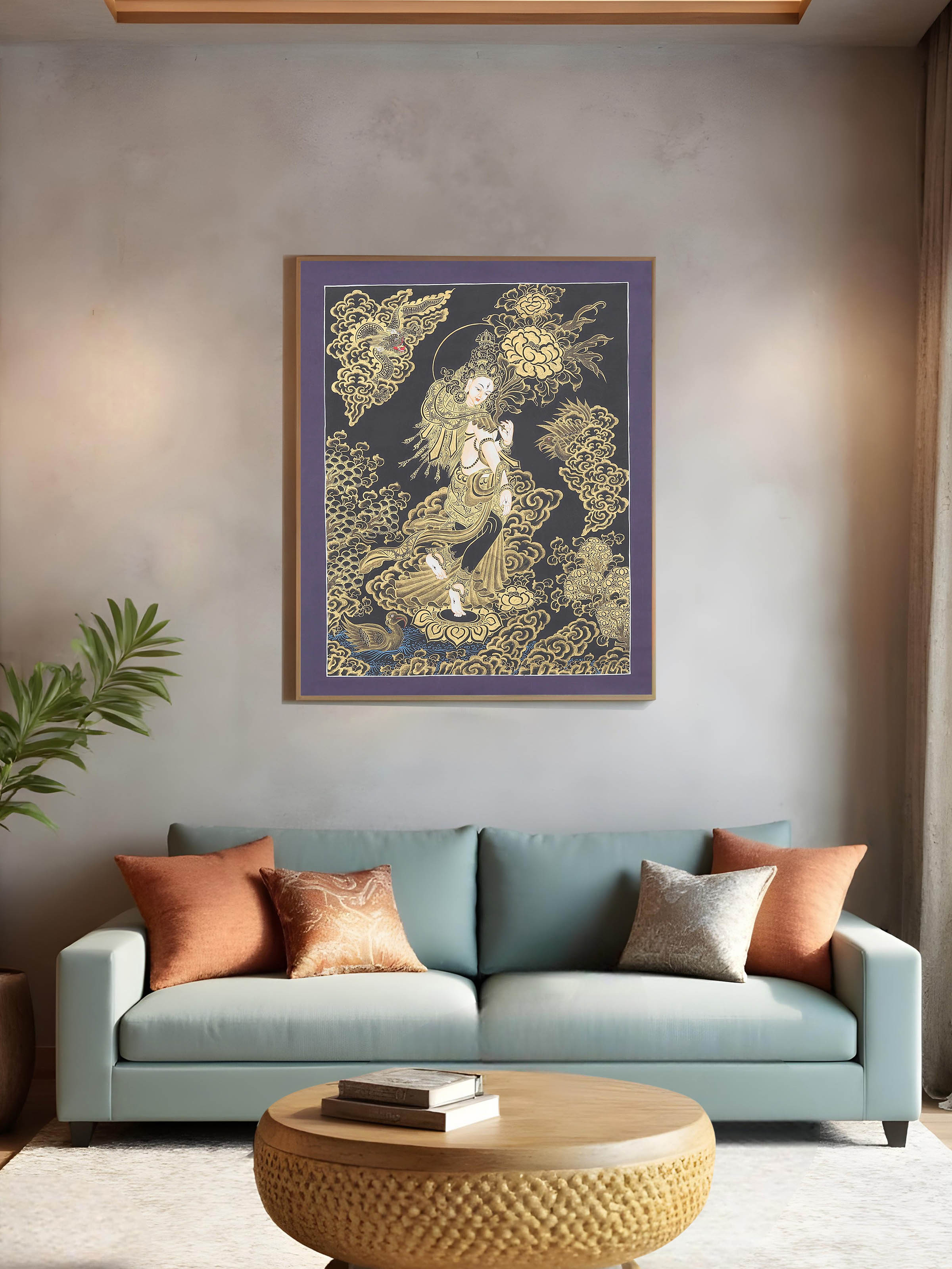 Thangka Canvas Painting