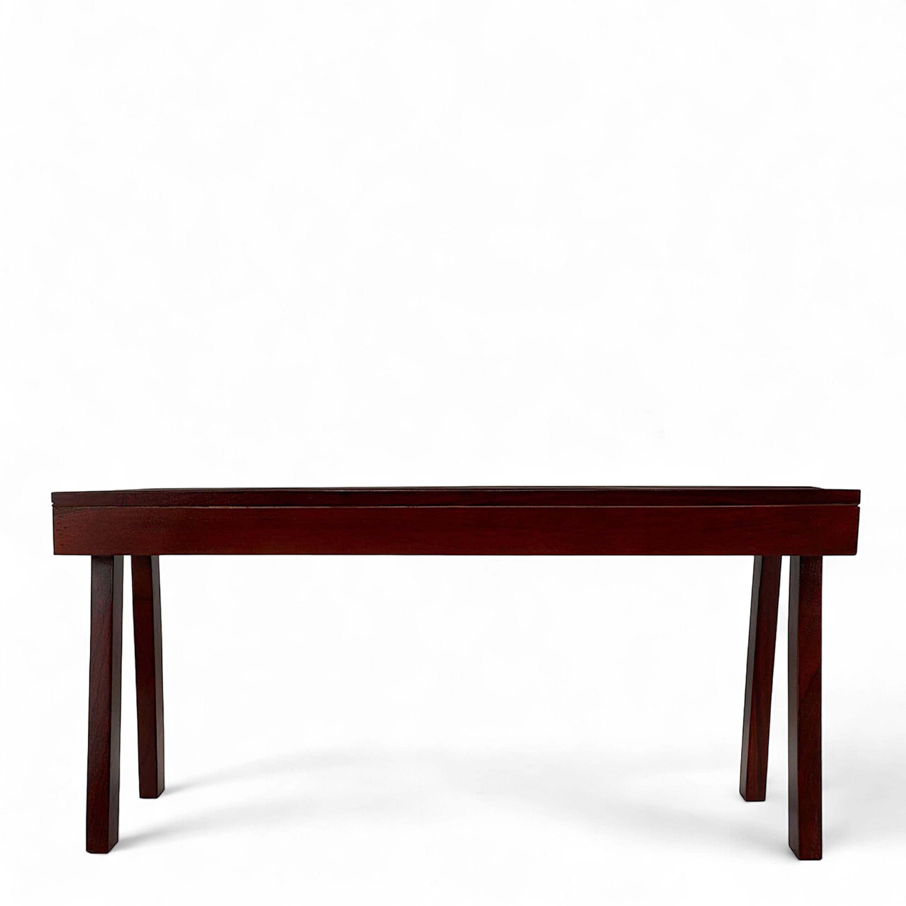 Mayfield Sheesham Wood Contemporary Rectangle Coffee Table In Honey Finish