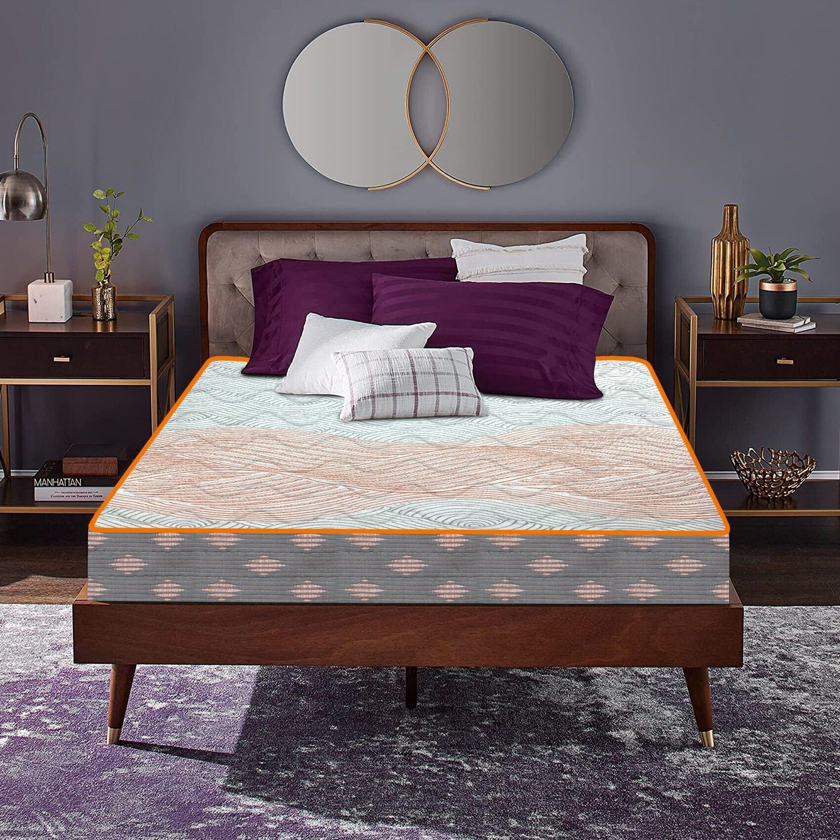 Health Spa Active Orthopedic High Resilience Foam Mattress (75 x 35 in, 10 Inches) - Coirfit