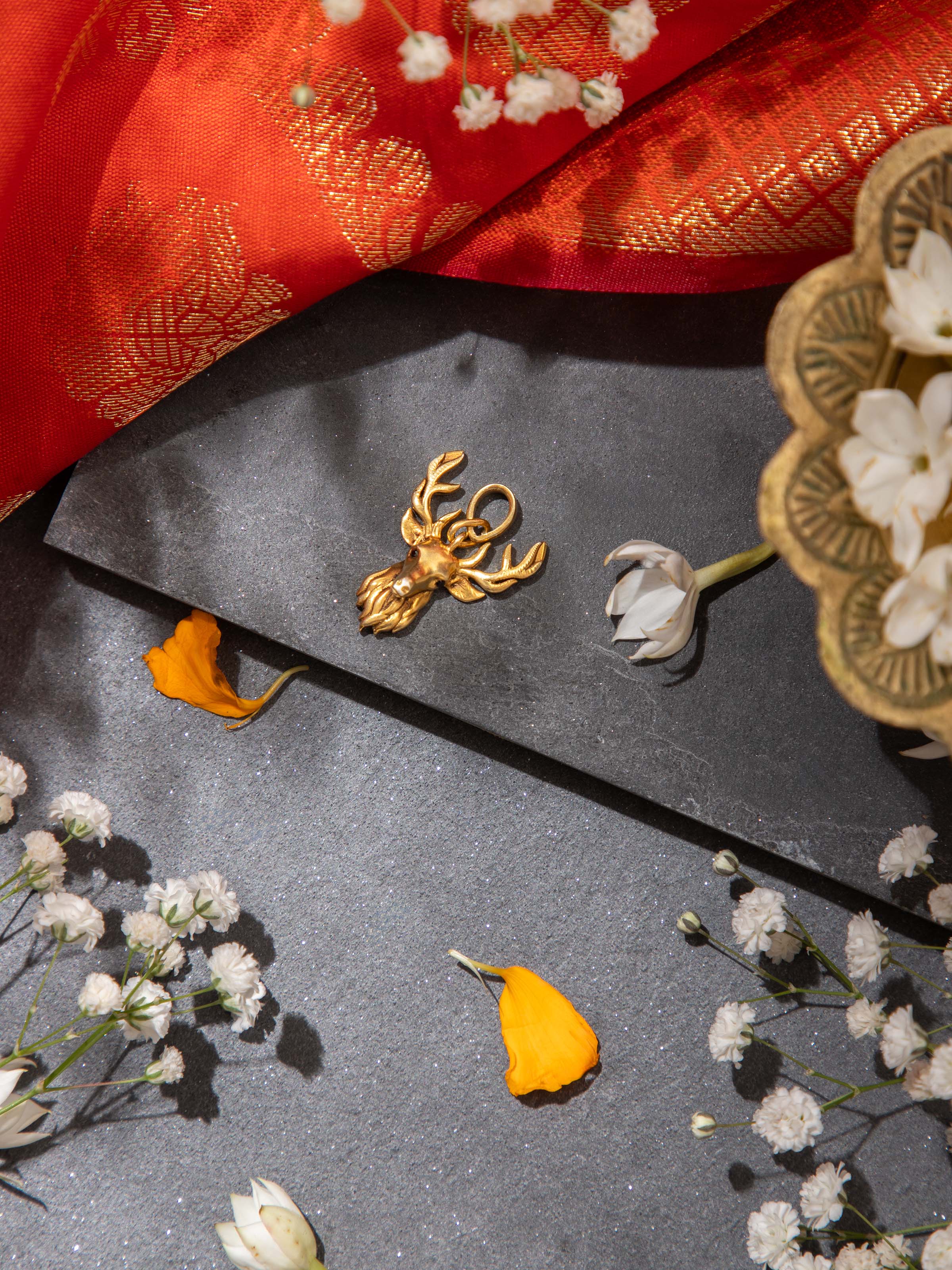 Lifestyle view of Silver Smithing Pendant