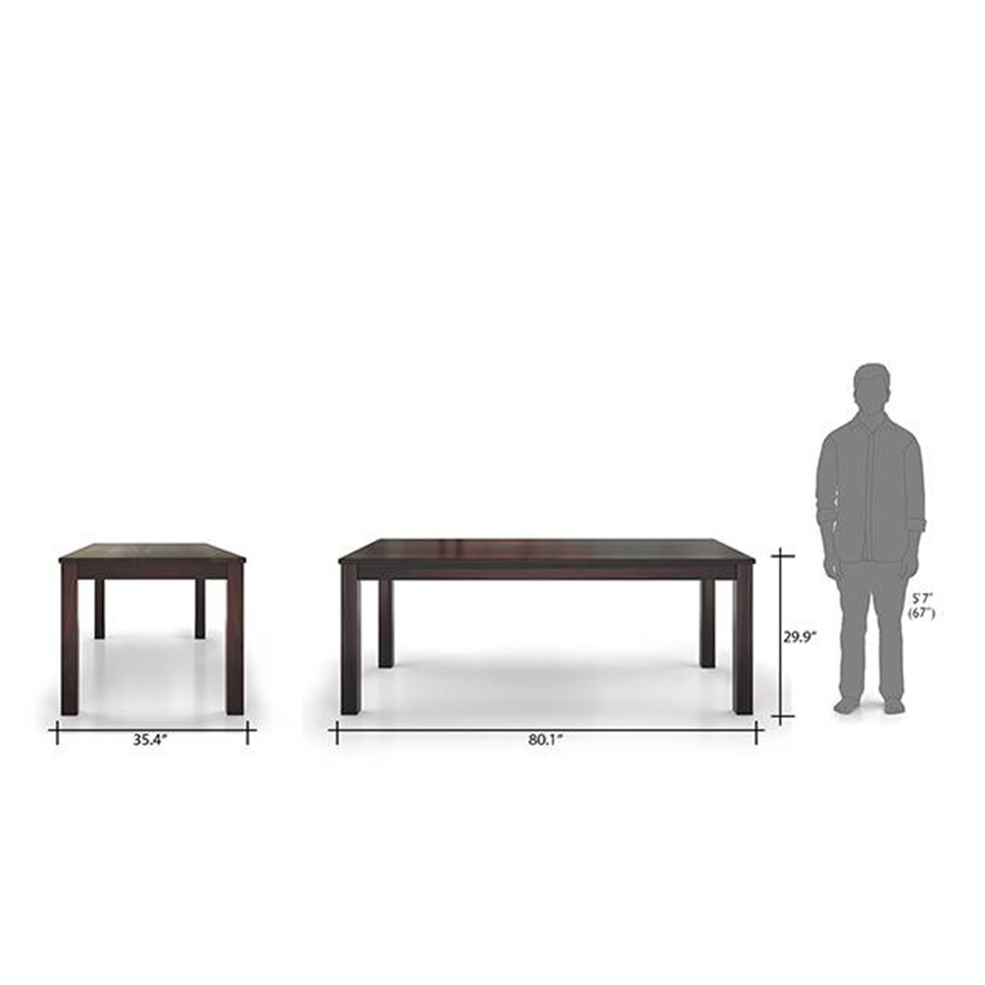 Arabia Xxl Solid Wood 8 Seater Dining Table With Set Of 8 Zella Chairs (Colour- Burnt Orange , Finish- Mahogany)