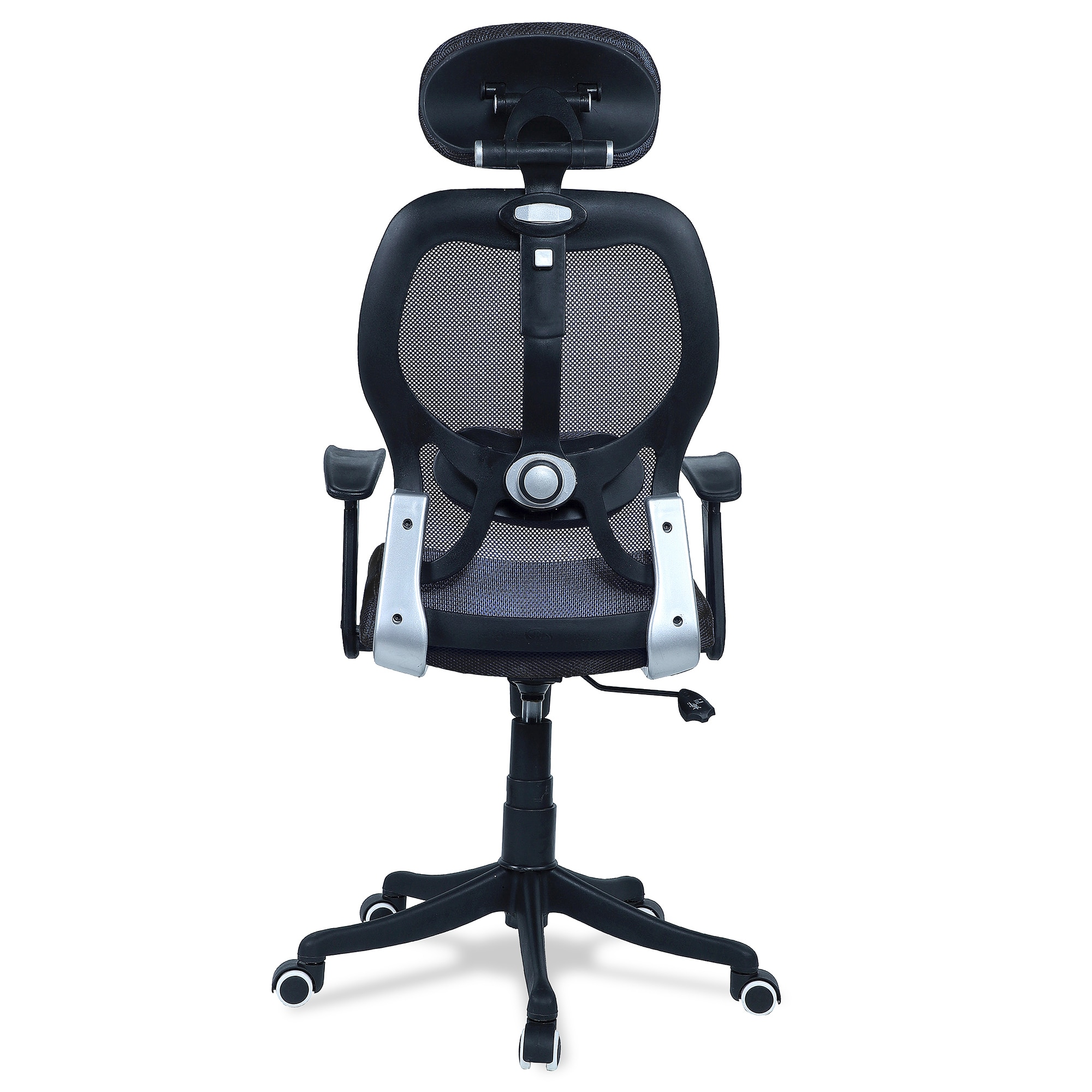 Reaii Mid Back Ergonomic Chair in Black Colour