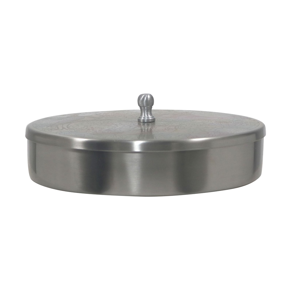 Metalsmith Multipurpose Storage Box Silver Home Organizer - Metalsmith