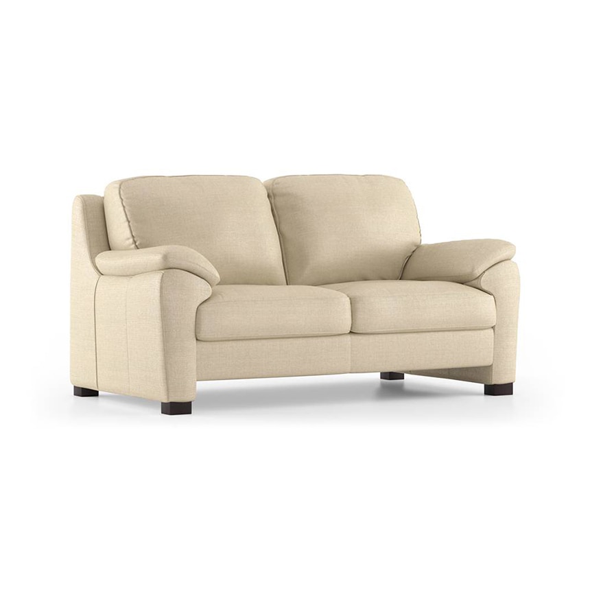 Farina Essential 2 Seater Fabric Sofa in Pearl Colour